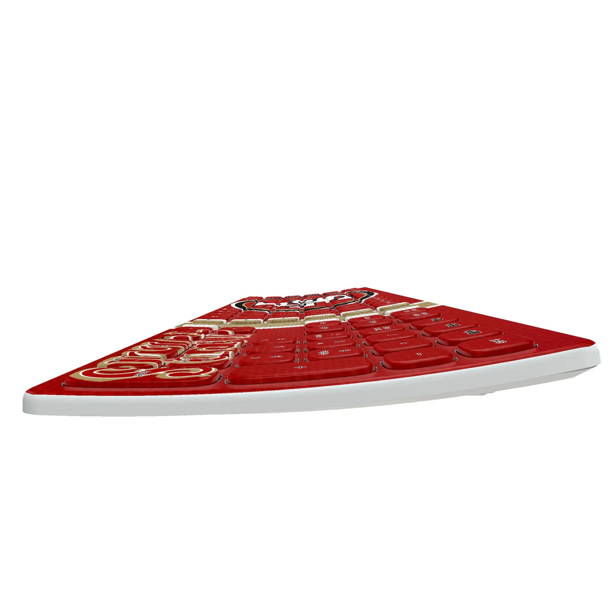 San Francisco 49ers Stripe KKB605 Curved Wireless Keyboard