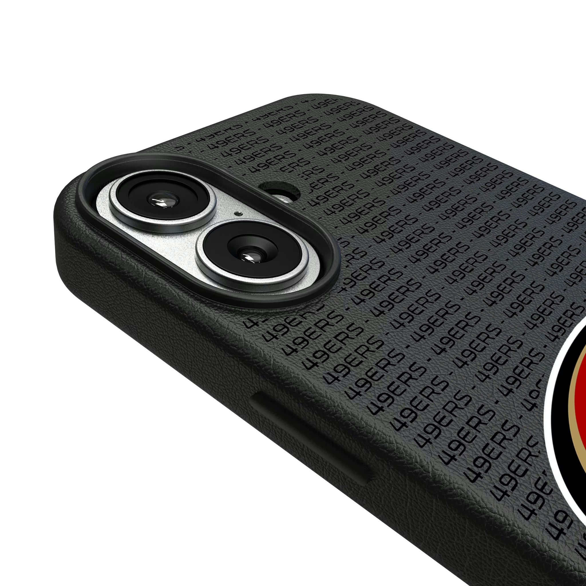 San Francisco 49ers Text Backdrop iPhone MagSafe Compatible Phone Case for Apple iPhone - Detail#Device_iPhone 17