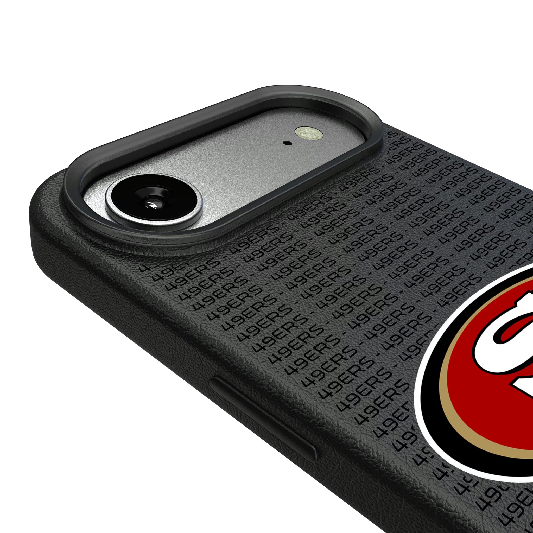 San Francisco 49ers Text Backdrop iPhone MagSafe Compatible Phone Case for Apple iPhone - Detail#Device_iPhone Air
