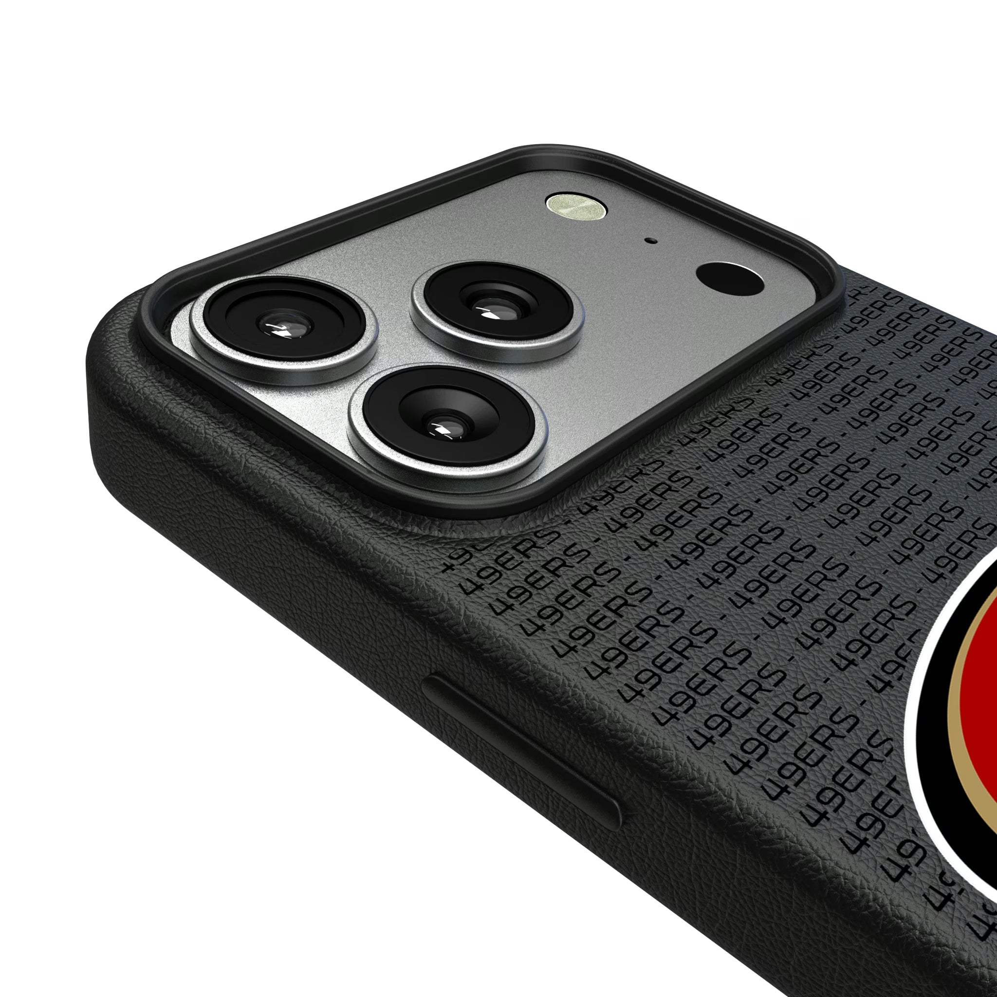 San Francisco 49ers Text Backdrop iPhone MagSafe Compatible Phone Case for Apple iPhone - Detail#Device_iPhone 17 Pro