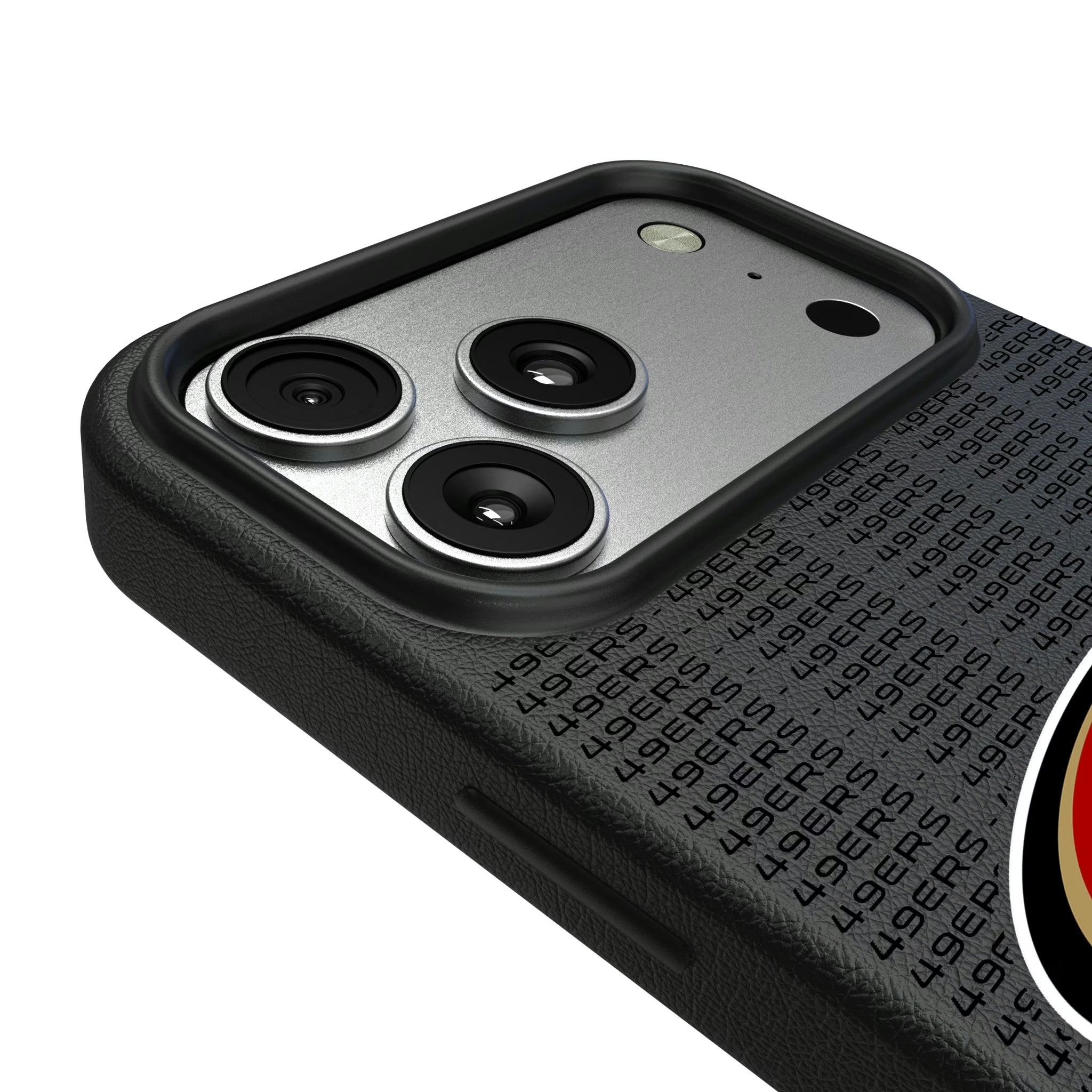 San Francisco 49ers Text Backdrop iPhone MagSafe Compatible Phone Case for Apple iPhone - Detail#Device_iPhone 17 Pro Max
