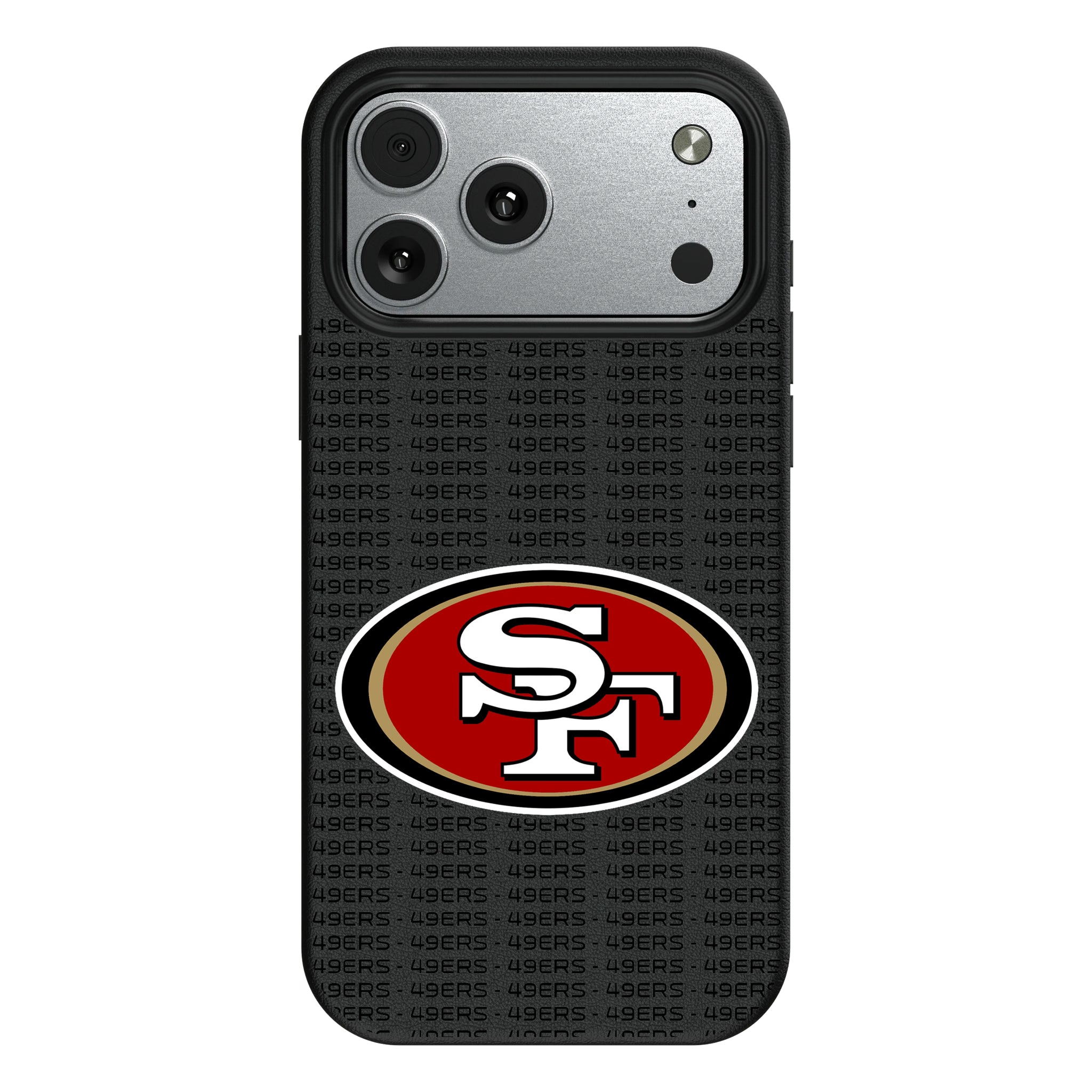 San Francisco 49ers Text Backdrop iPhone MagSafe Compatible Phone Case for Apple iPhone#Device_iPhone 17 Pro Max