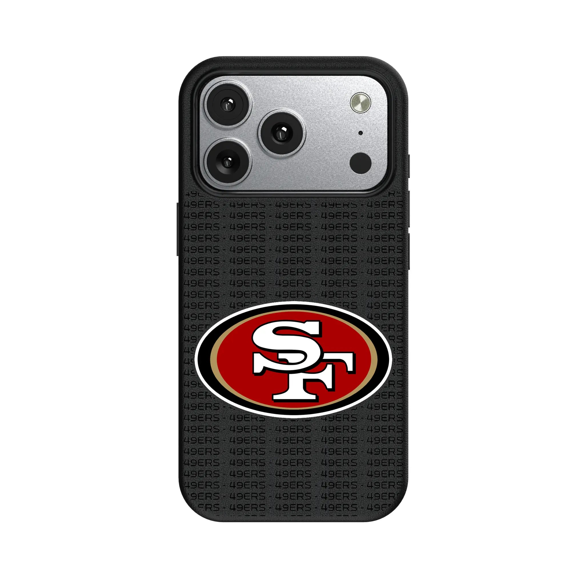 San Francisco 49ers Text Backdrop iPhone MagSafe Compatible Phone Case for Apple iPhone#Device_iPhone 17 Pro