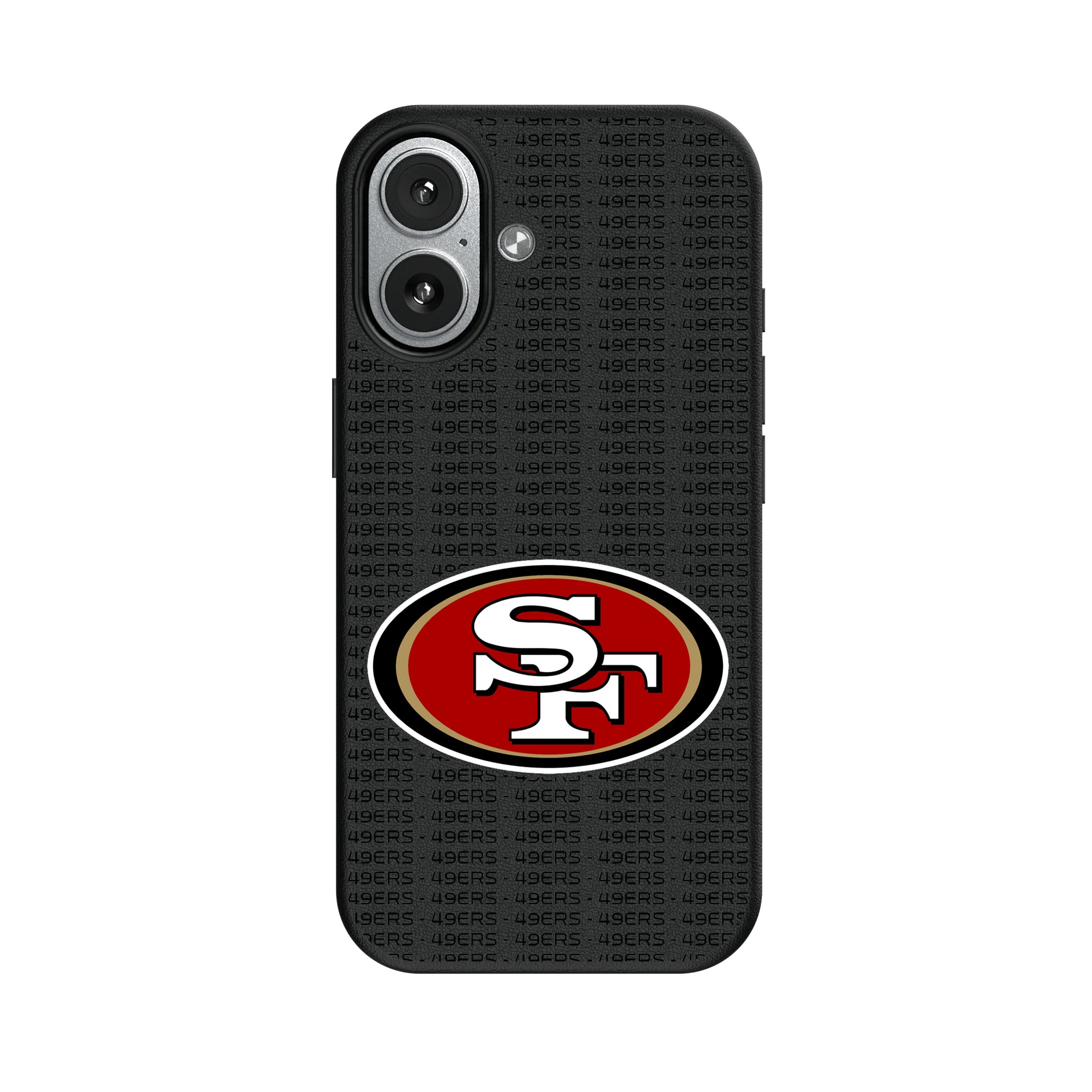 San Francisco 49ers Text Backdrop iPhone MagSafe Compatible Phone Case for Apple iPhone#Device_iPhone 17