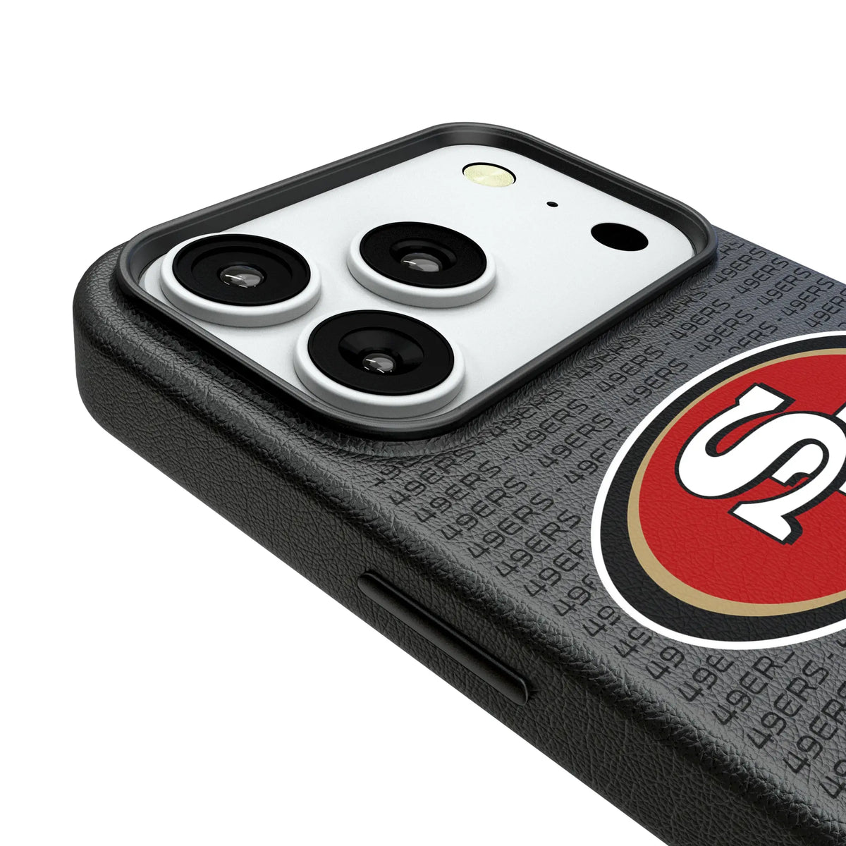 San Francisco 49ers Text Backdrop iPhone MagSafe Compatible Phone Case for Apple iPhone - Detail#Device_iPhone 18 Pro