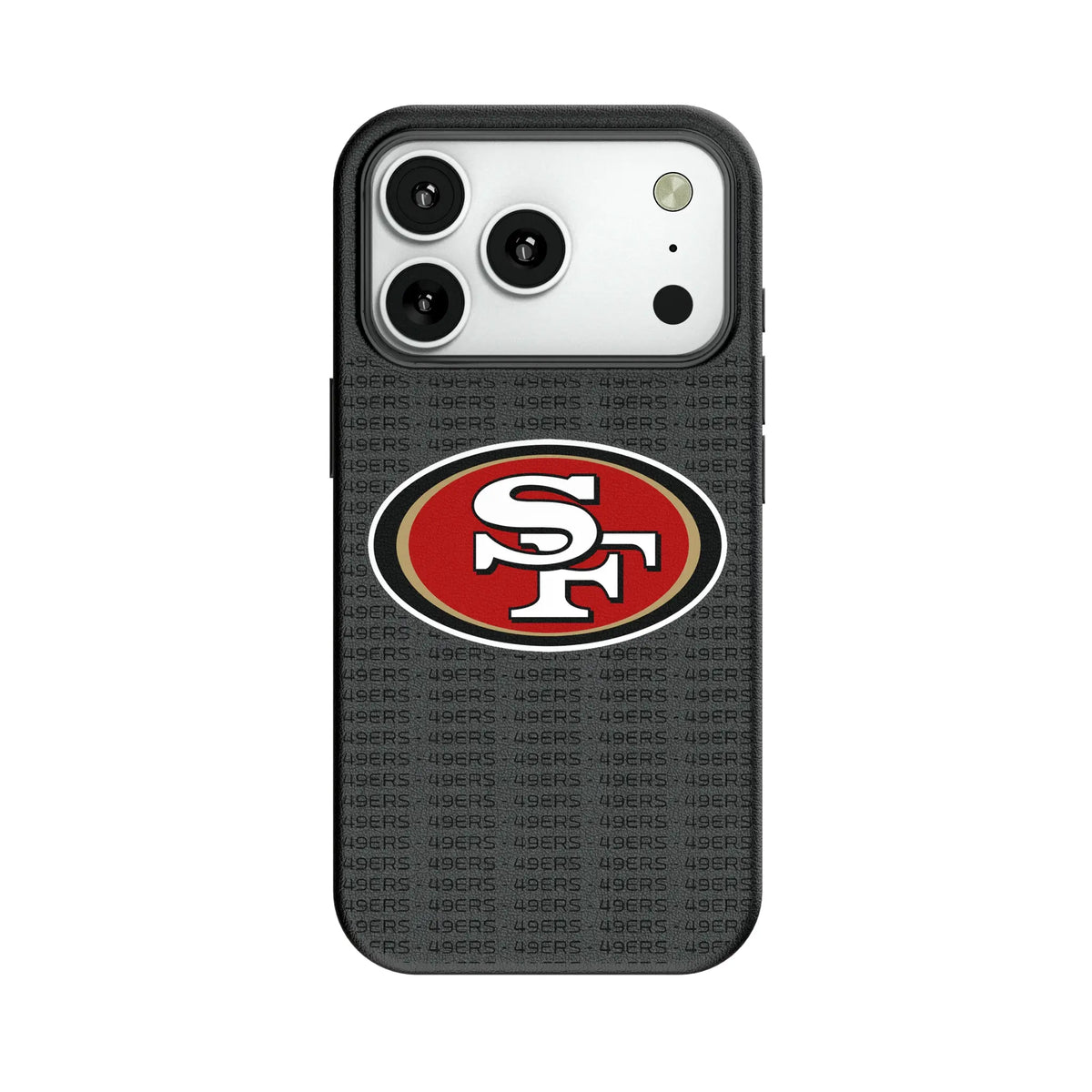 San Francisco 49ers Text Backdrop MagSafe Compatible Phone Case for Apple iPhone