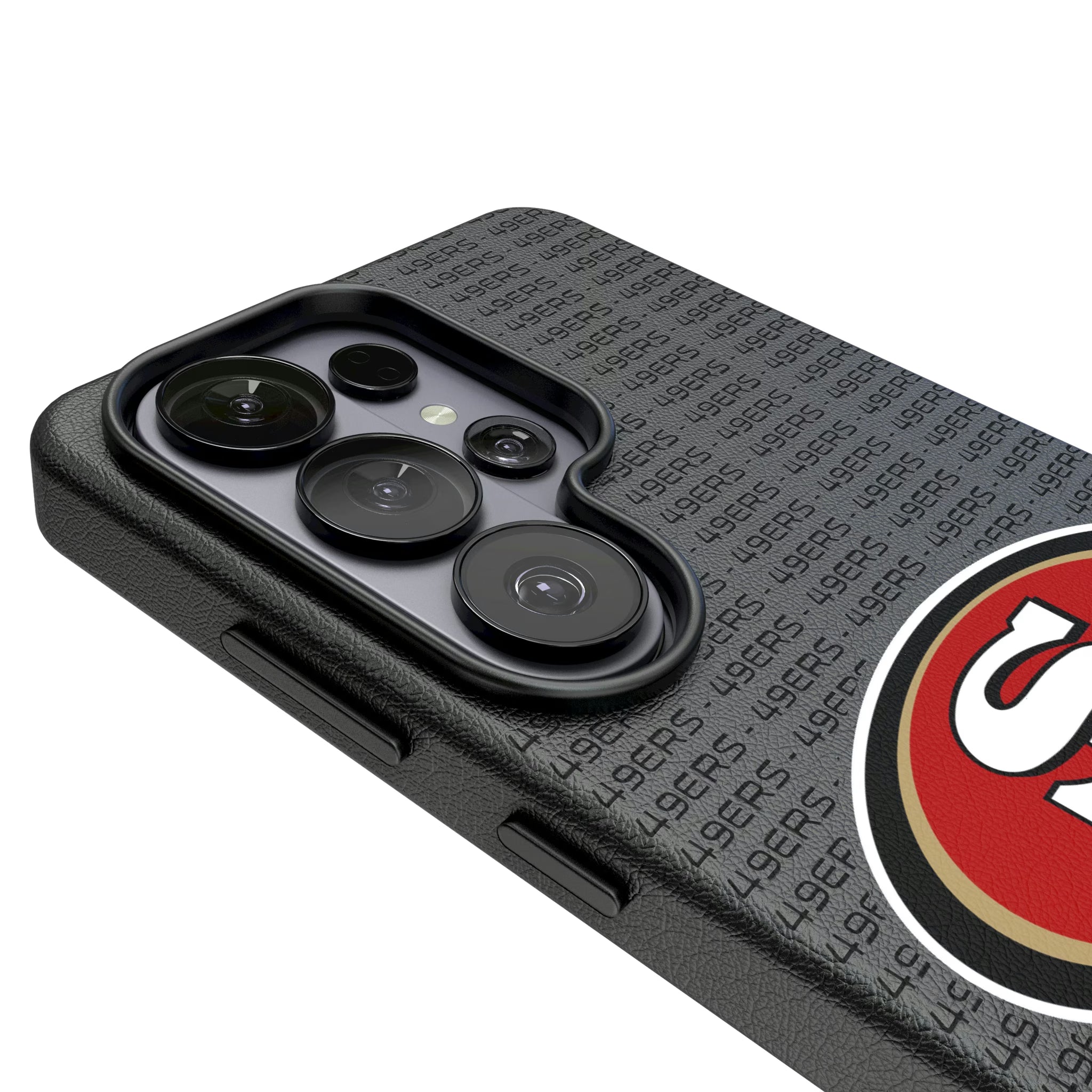San Francisco 49ers Text Backdrop Galaxy MagSafe Compatible Phone Case for Samsung Galaxy - Detail