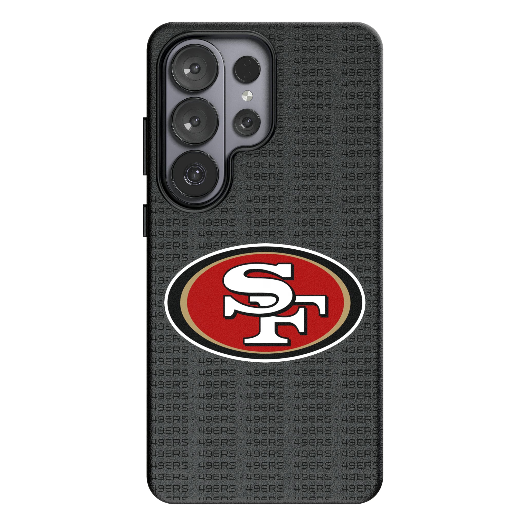 San Francisco 49ers Text Backdrop Galaxy MagSafe Compatible Phone Case for Samsung Galaxy