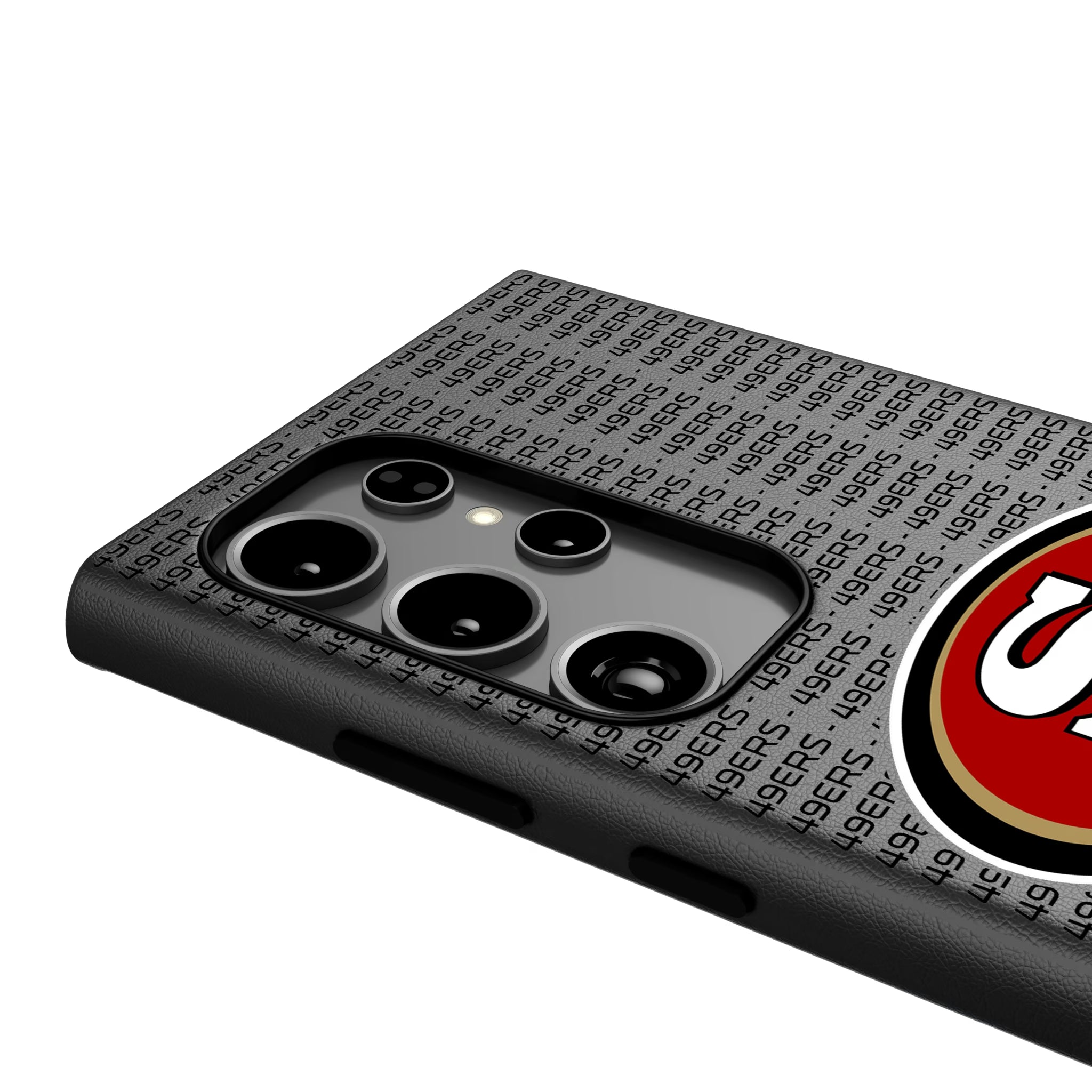 San Francisco 49ers Text Backdrop Galaxy MagSafe Compatible Phone Case for Samsung Galaxy - Detail