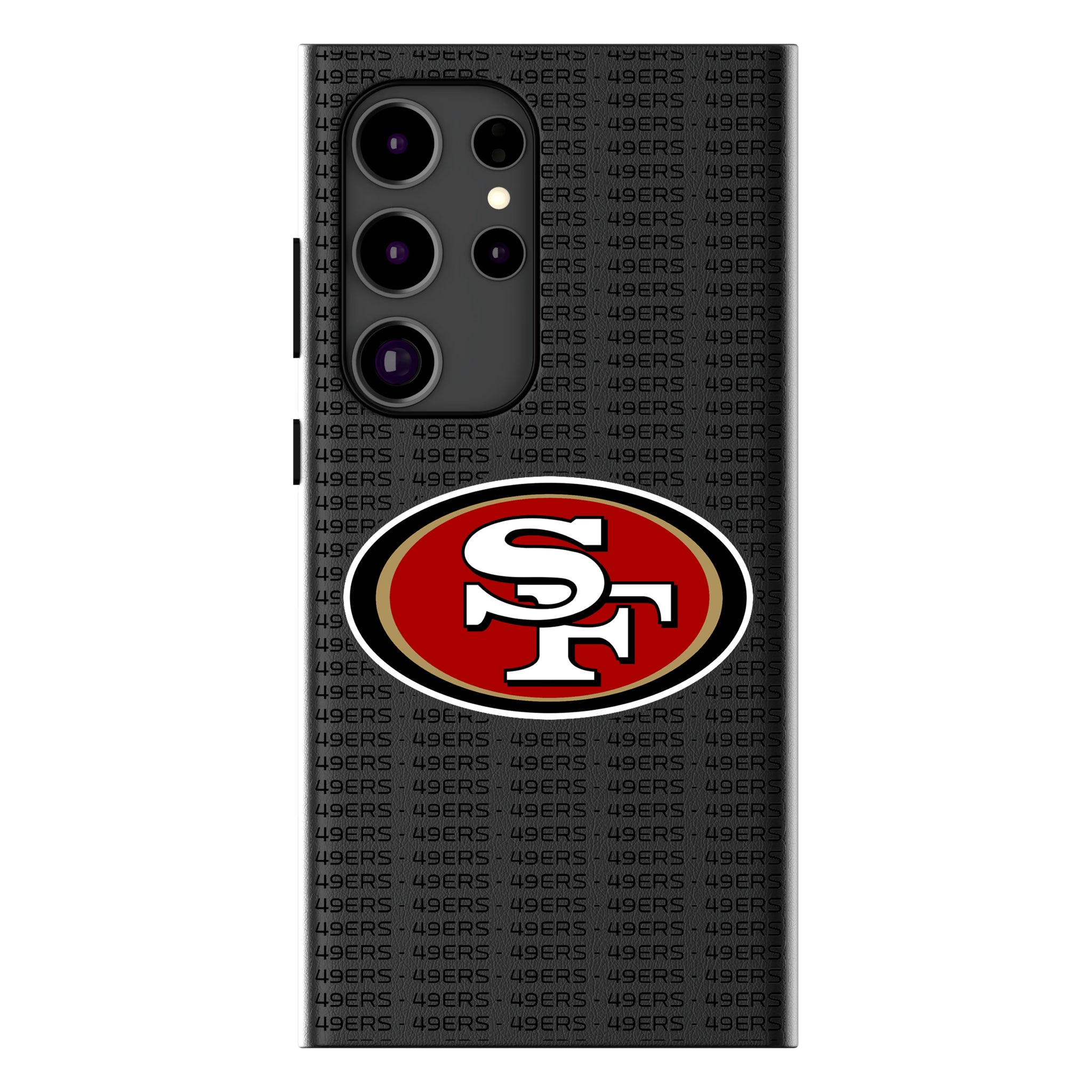 San Francisco 49ers Text Backdrop Galaxy MagSafe Compatible Phone Case for Samsung Galaxy