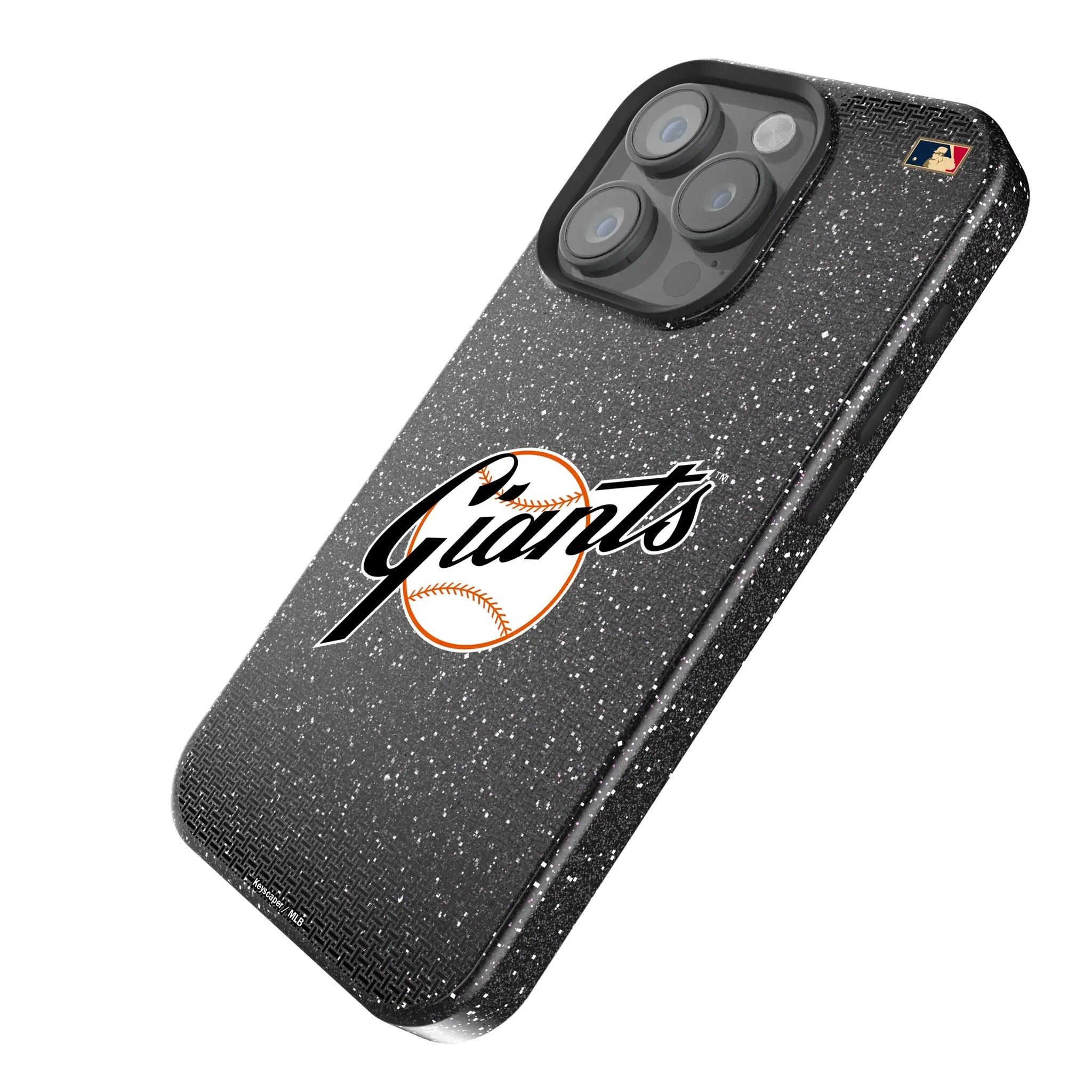 San Francisco Giants 1958-1967 - Cooperstown Collection Linen iPhone Bling Phone Case for Apple iPhone - Isometric View