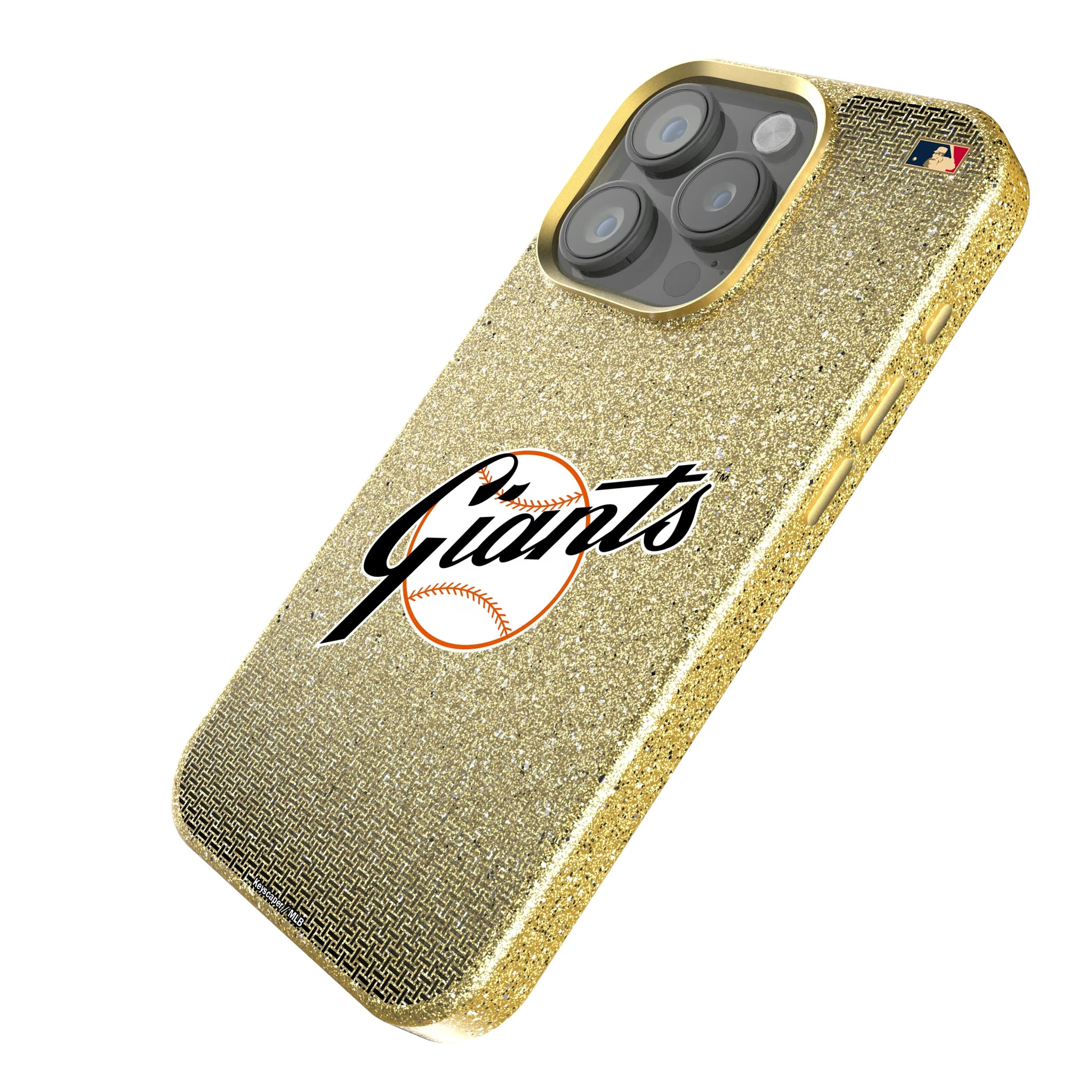 San Francisco Giants 1958-1967 - Cooperstown Collection Linen iPhone Bling Phone Case for Apple iPhone - Isometric View