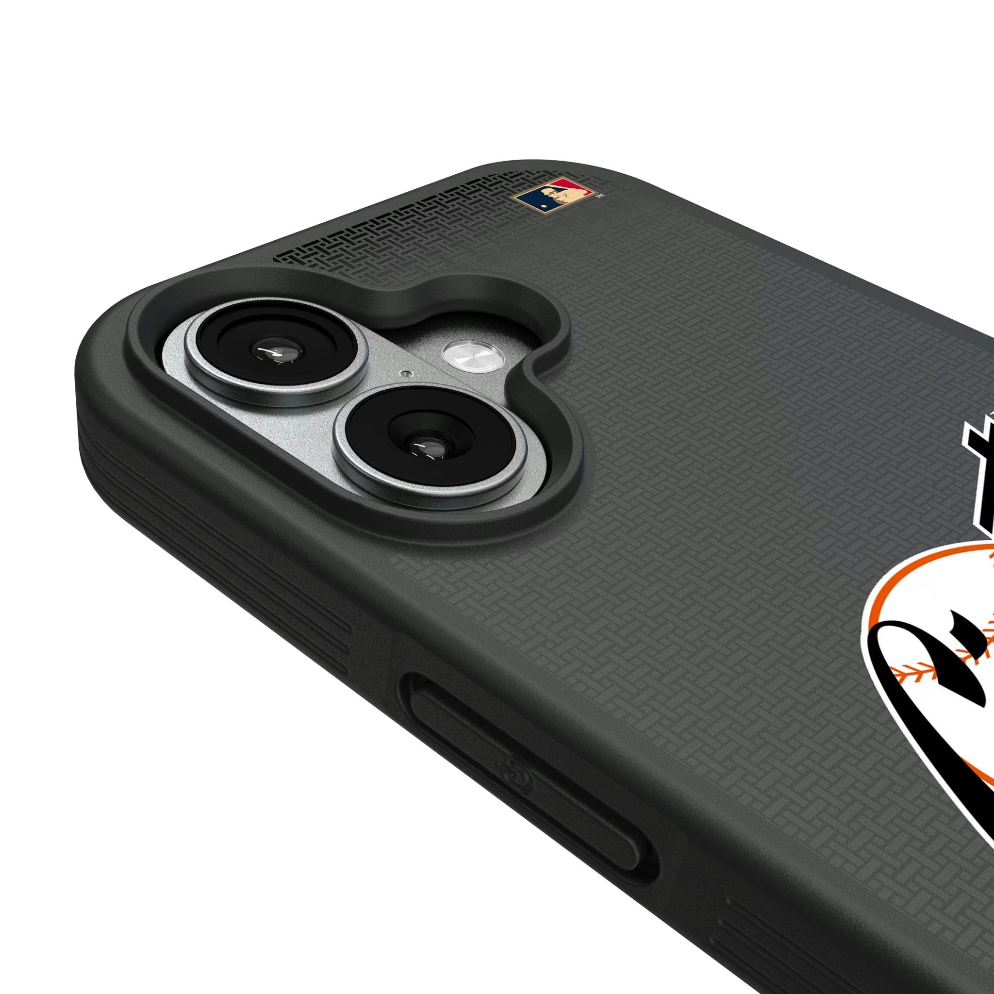 San Francisco Giants 1958-1967 - Cooperstown Collection Linen iPhone Bump Phone Case for Apple iPhone - Detail#Device_iPhone 17