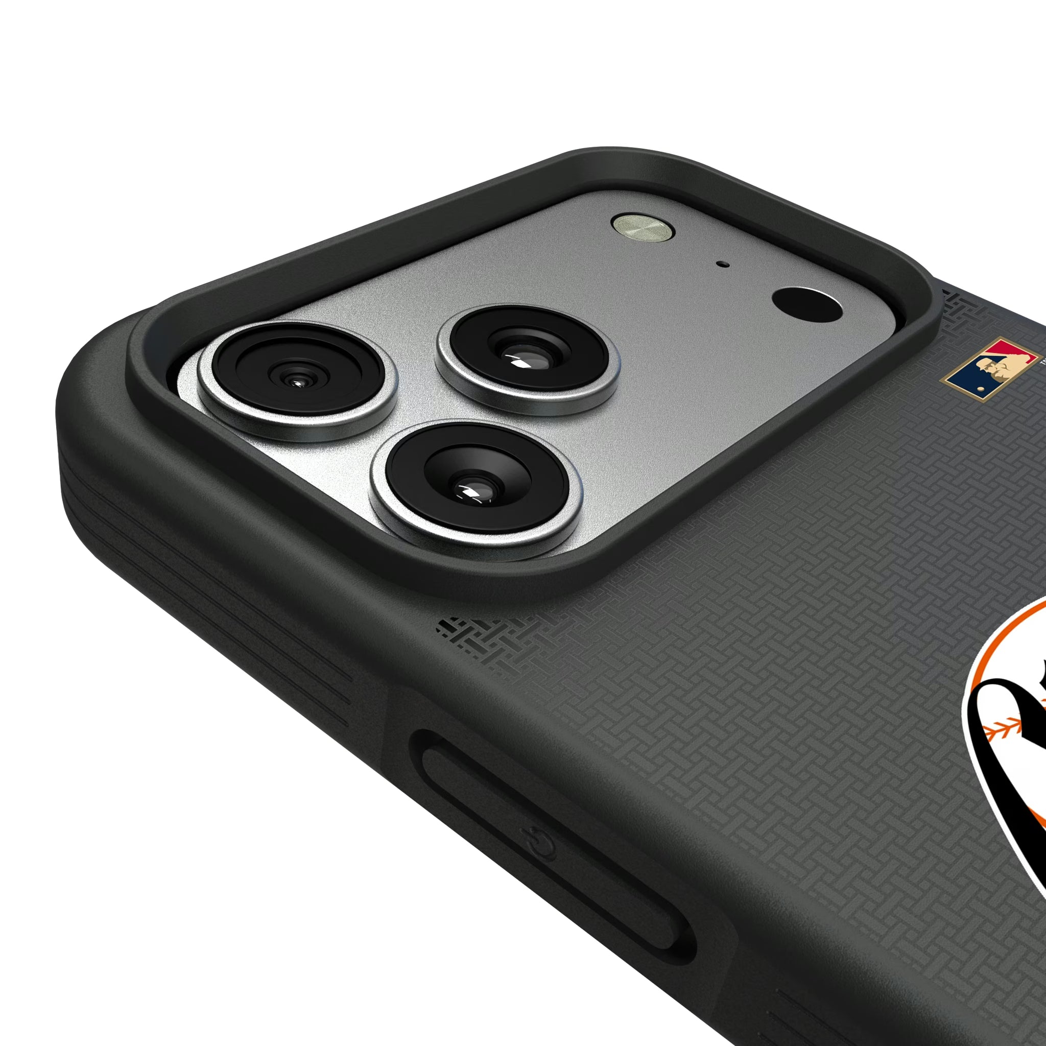 San Francisco Giants 1958-1967 - Cooperstown Collection Linen iPhone Bump Phone Case for Apple iPhone - Detail#Device_iPhone 17 Pro Max