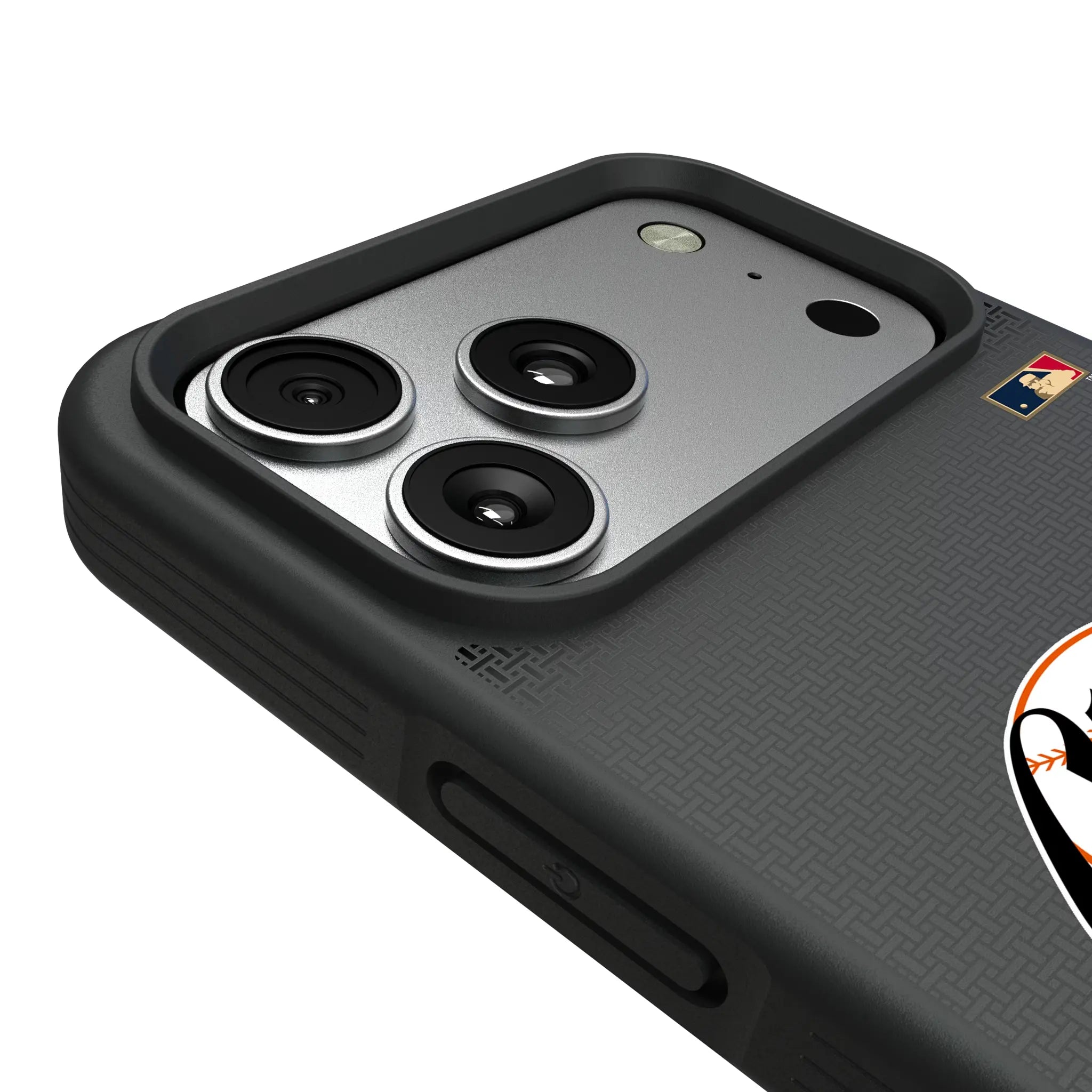 San Francisco Giants 1958-1967 - Cooperstown Collection Linen iPhone Bump Phone Case for Apple iPhone - Detail#Device_iPhone 17 Pro Max