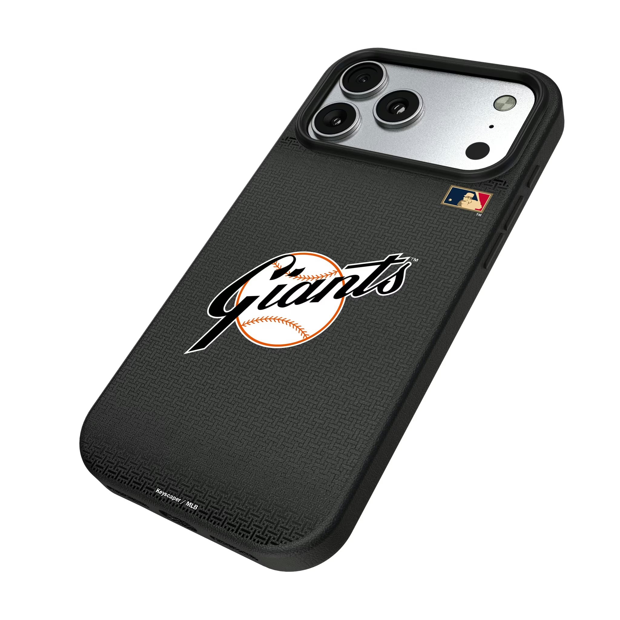 San Francisco Giants 1958-1967 - Cooperstown Collection Linen iPhone MagSafe Compatible Phone Case for Apple iPhone - Isometric View#Device_iPhone 17 Pro Max