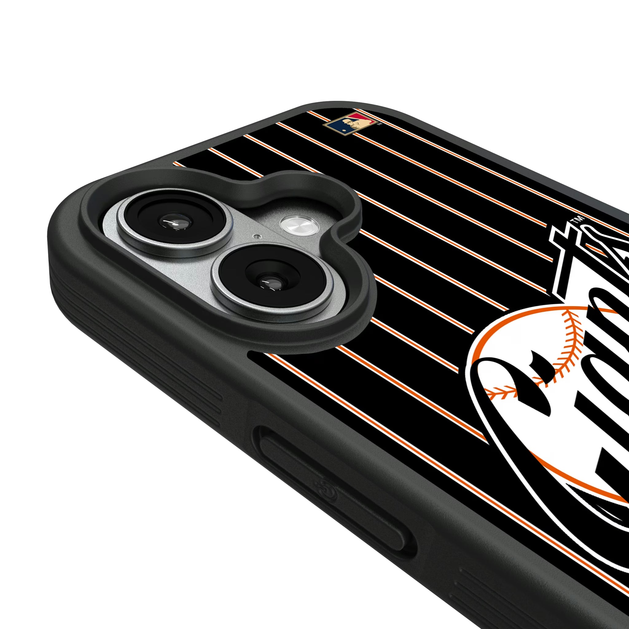San Francisco Giants 1958-1967 - Cooperstown Collection Pinstripe iPhone Bump Phone Case for Apple iPhone - Detail#Device_iPhone 17