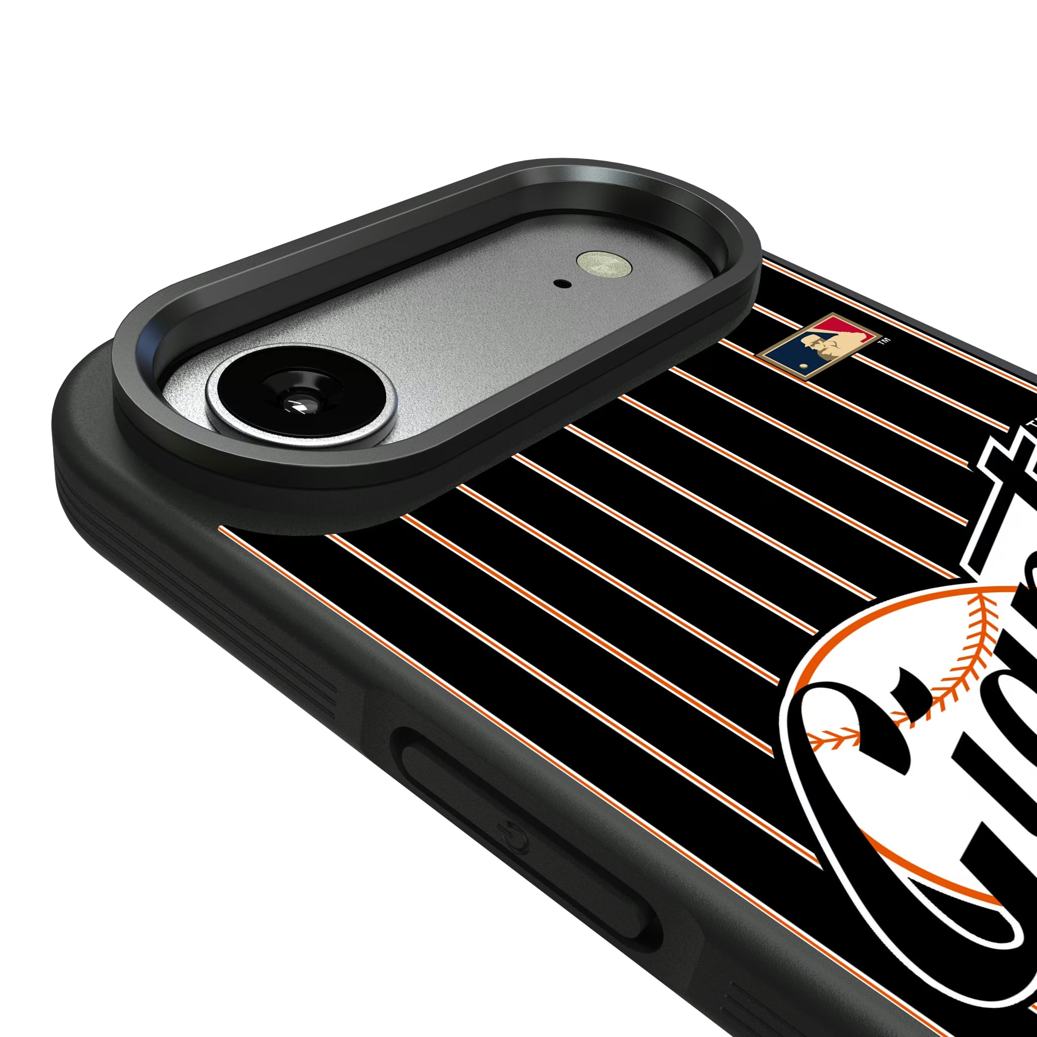 San Francisco Giants 1958-1967 - Cooperstown Collection Pinstripe iPhone Bump Phone Case for Apple iPhone - Detail#Device_iPhone Air