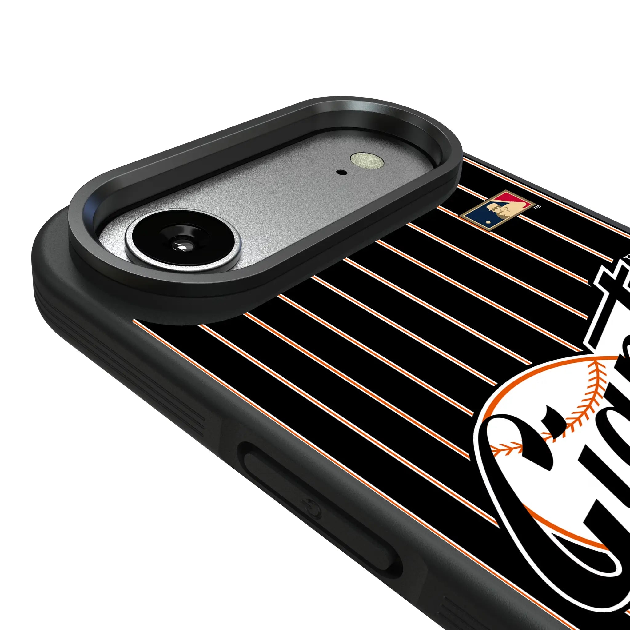 San Francisco Giants 1958-1967 - Cooperstown Collection Pinstripe iPhone Bump Phone Case for Apple iPhone - Detail#Device_iPhone Air