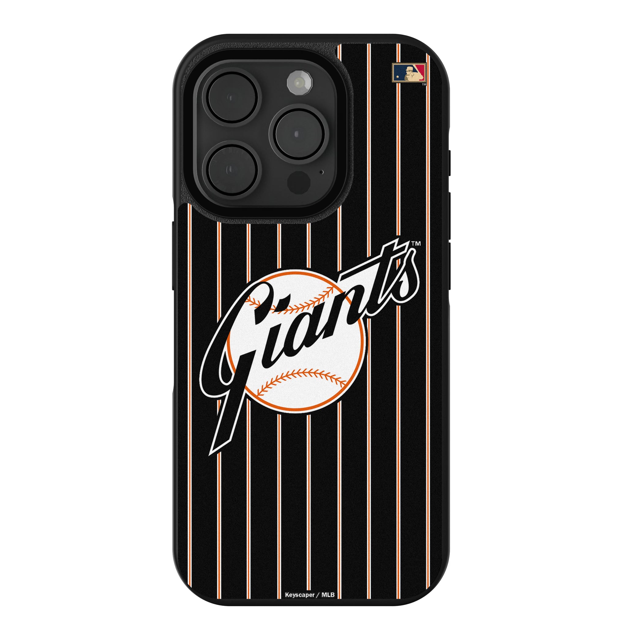 San Francisco Giants 1958-1967 - Cooperstown Collection Pinstripe iPhone Bump Phone Case for Apple iPhone