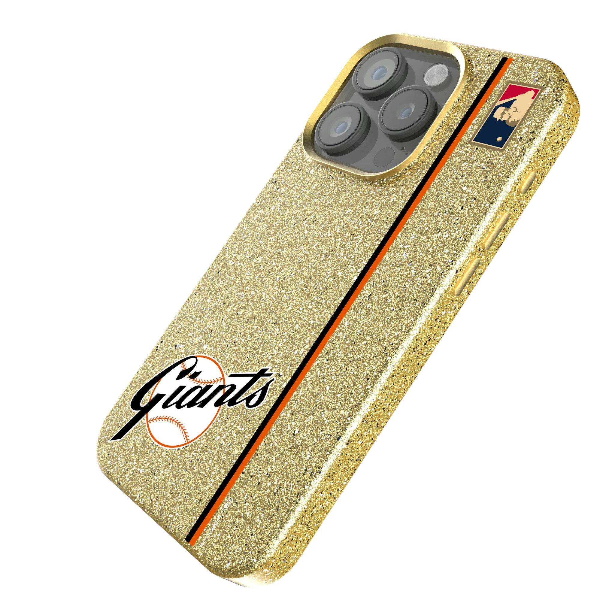 San Francisco Giants 1958-1967 - Cooperstown Collection Sidebar iPhone Bling Phone Case for Apple iPhone - Isometric View