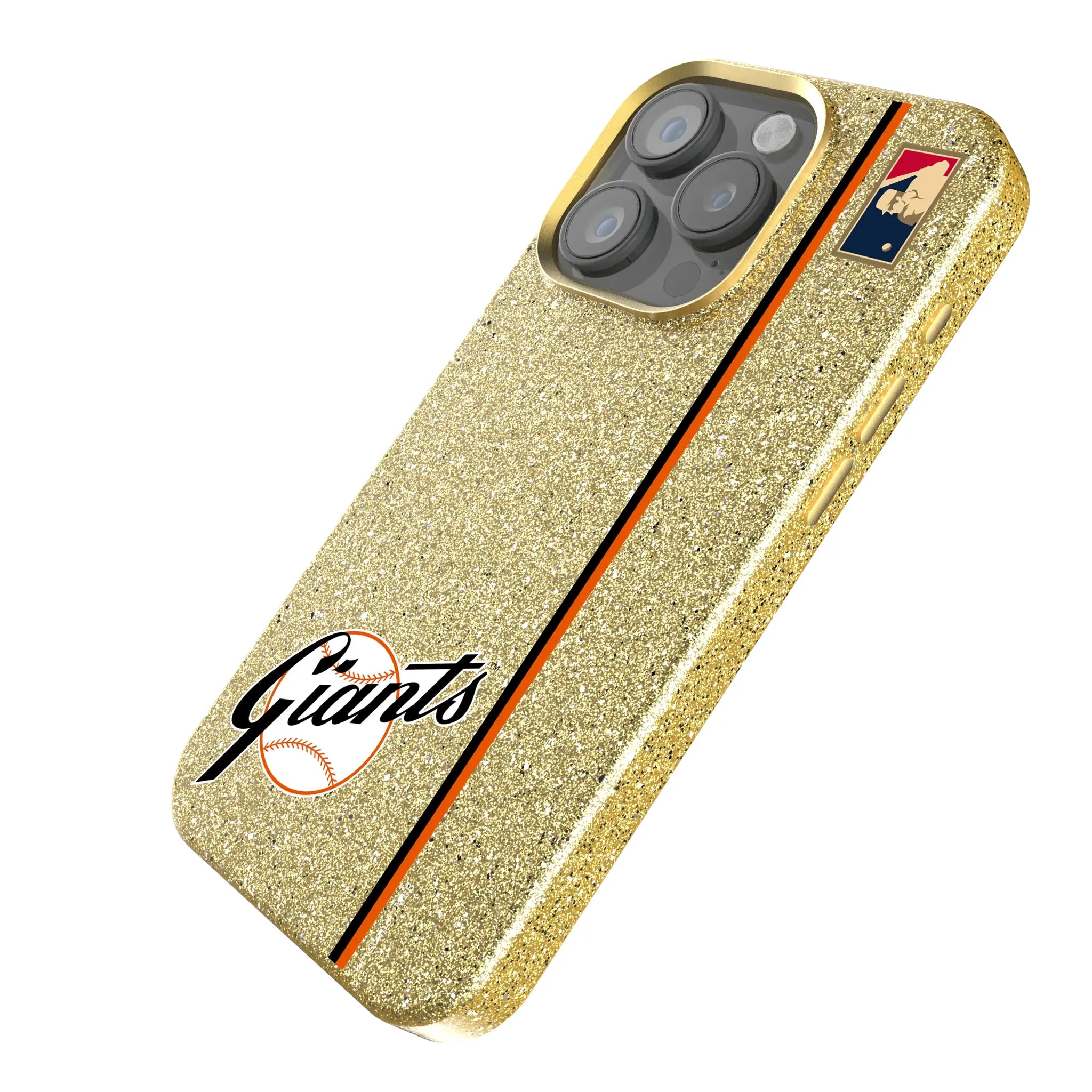 San Francisco Giants 1958-1967 - Cooperstown Collection Sidebar iPhone Bling Phone Case for Apple iPhone - Isometric View
