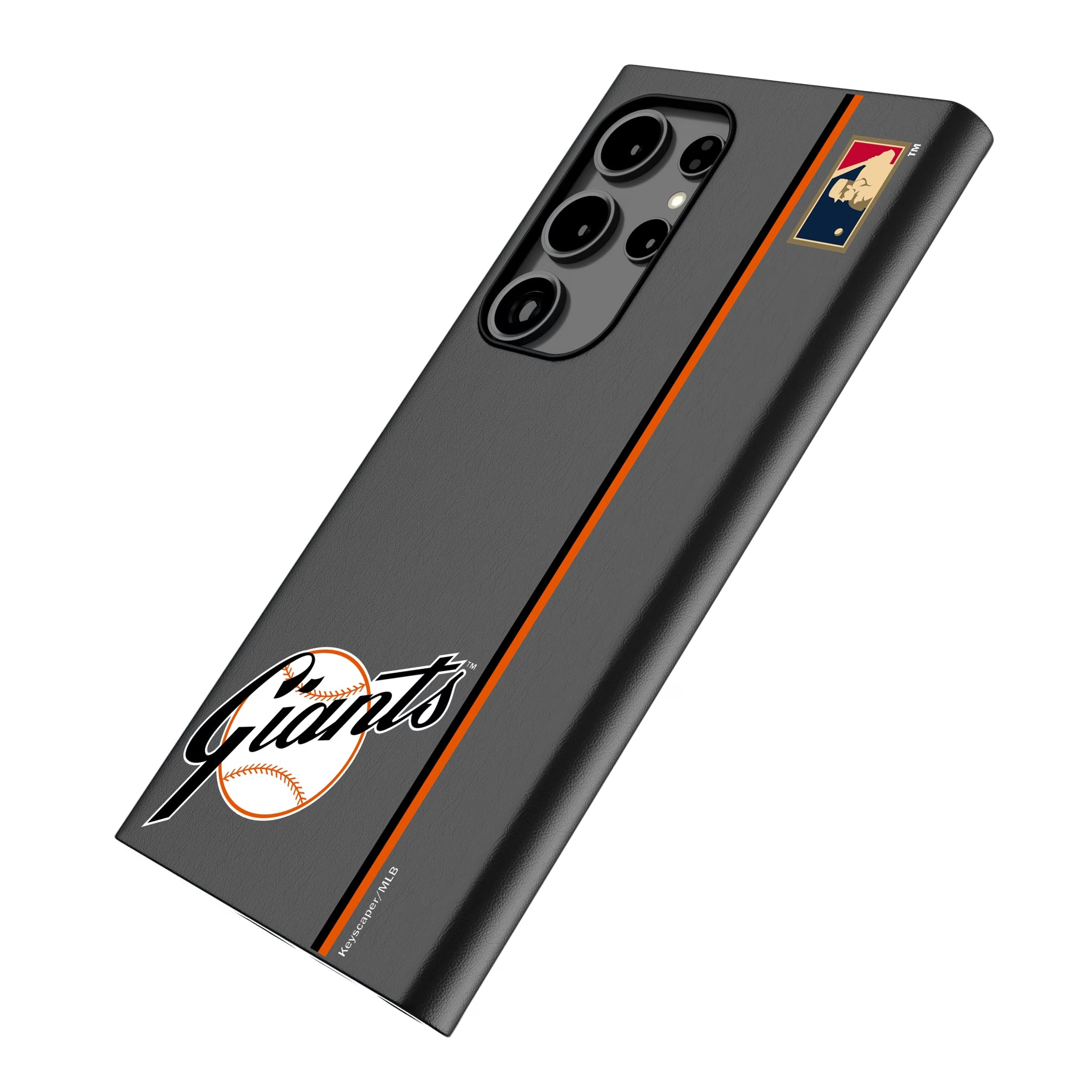San Francisco Giants 1958-1967 - Cooperstown Collection Sidebar Galaxy MagSafe Compatible Phone Case for Samsung Galaxy - Isometric View