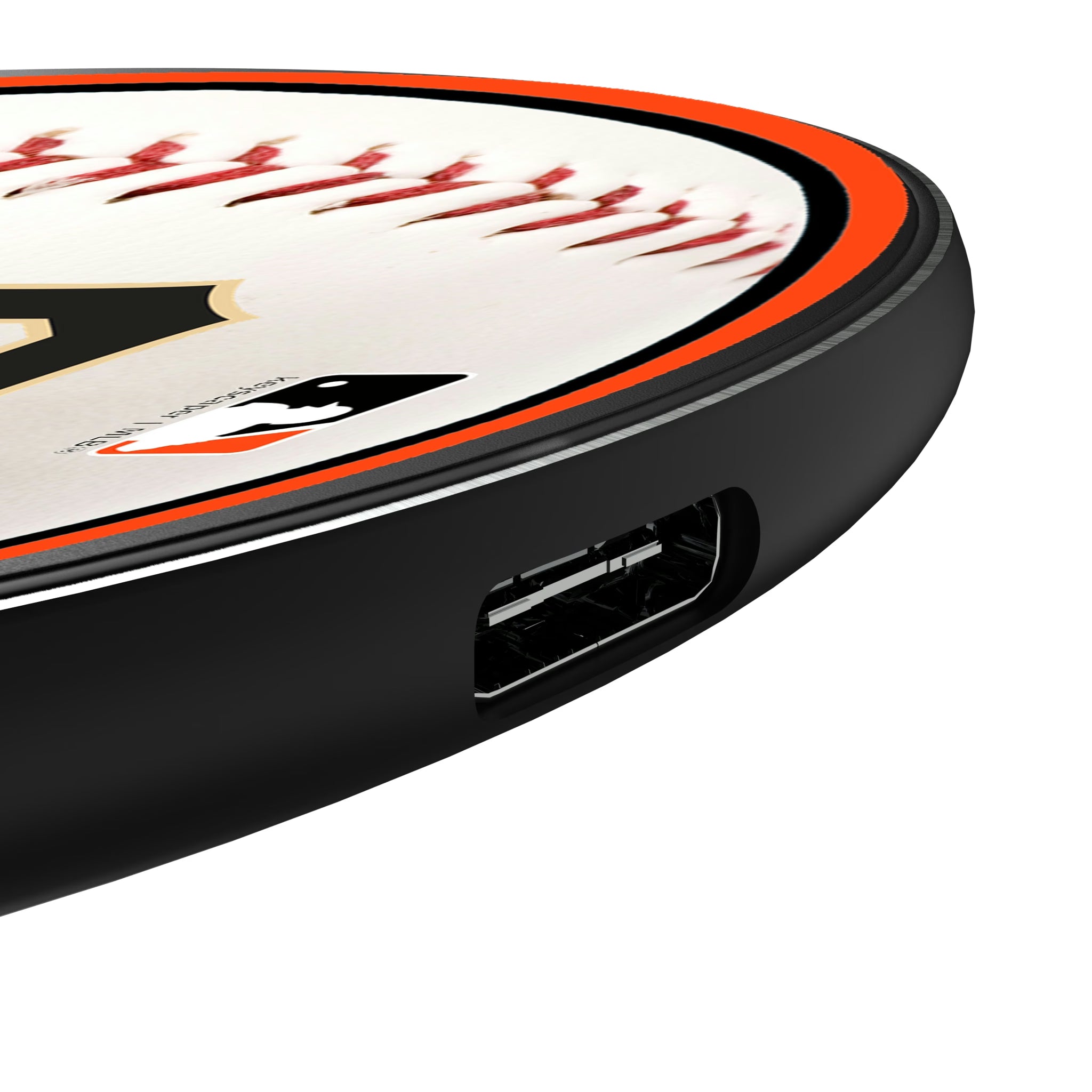 San Francisco Giants Baseball 15-Watt Wireless Charger - Detail