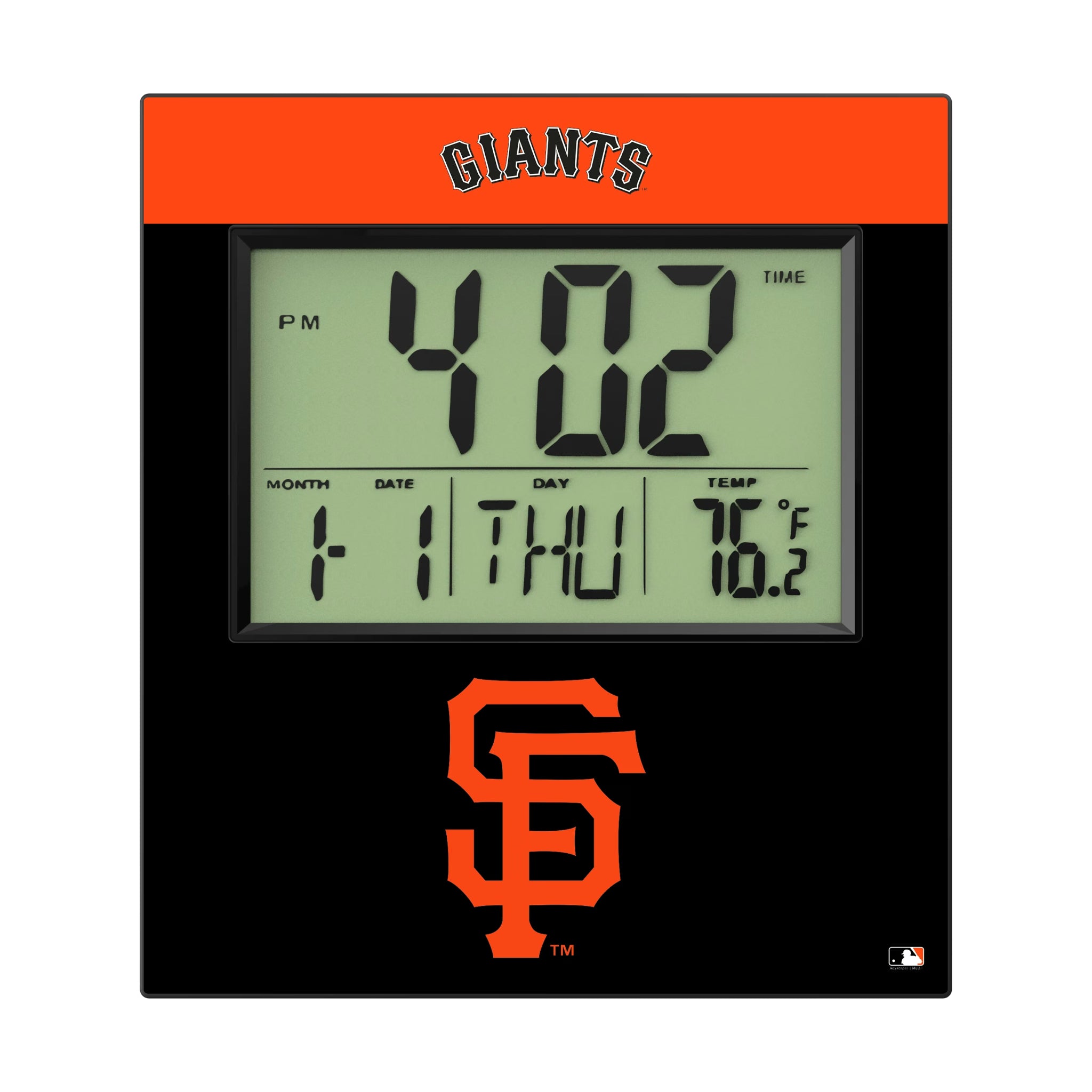 San Francisco Giants Color Block Wall Clock