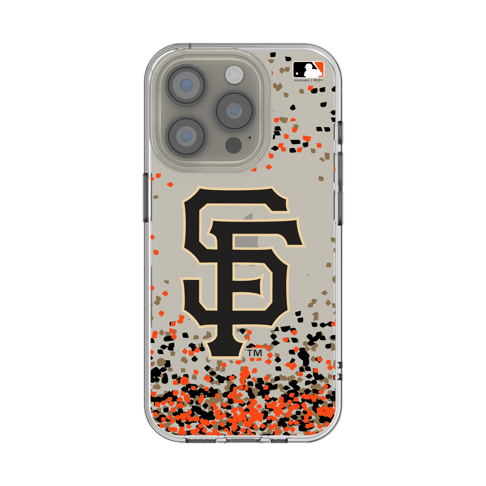 San Francisco Giants Confetti iPhone Clear Phone Case for Apple iPhone