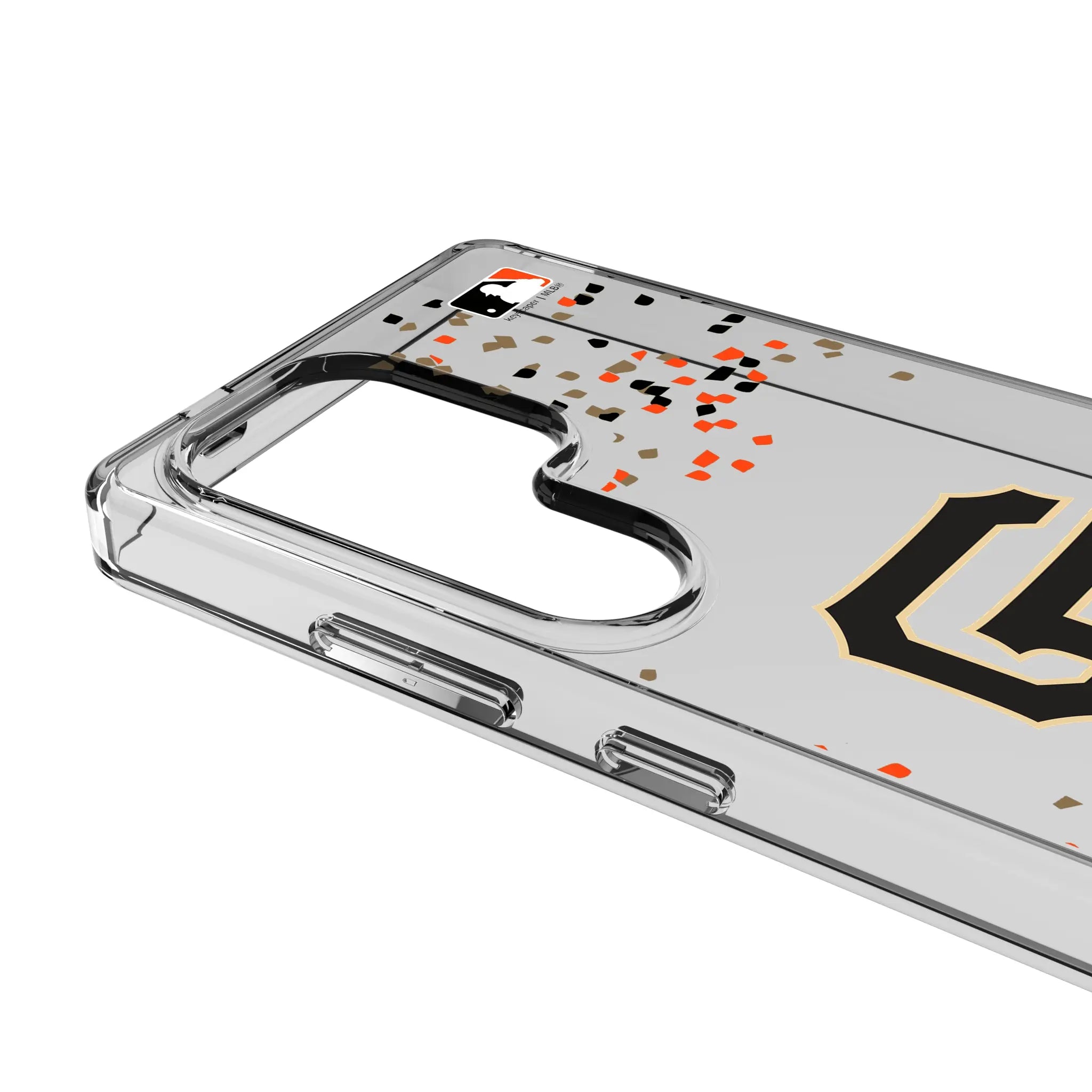 San Francisco Giants Confetti Galaxy Clear Phone Case for Samsung Galaxy - Detail#Device_Galaxy S25 Ultra