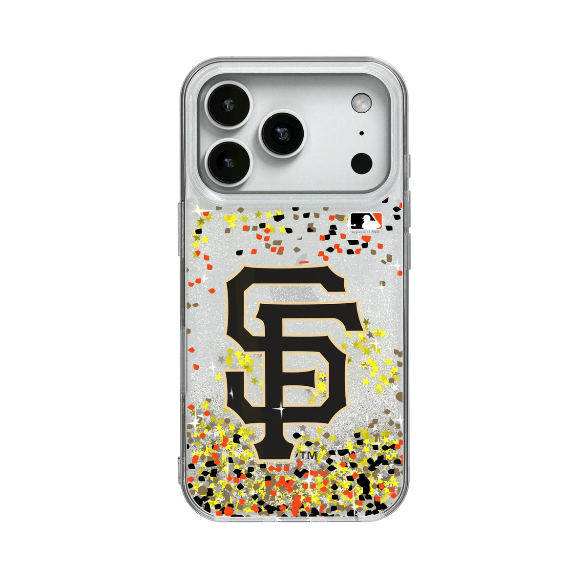 San Francisco Giants Confetti Glitter Phone Case for Apple iPhone