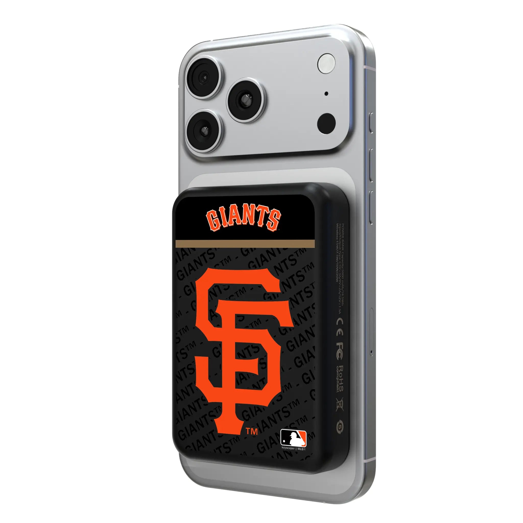 San Francisco Giants Endzone Plus Wireless Mag Power Bank