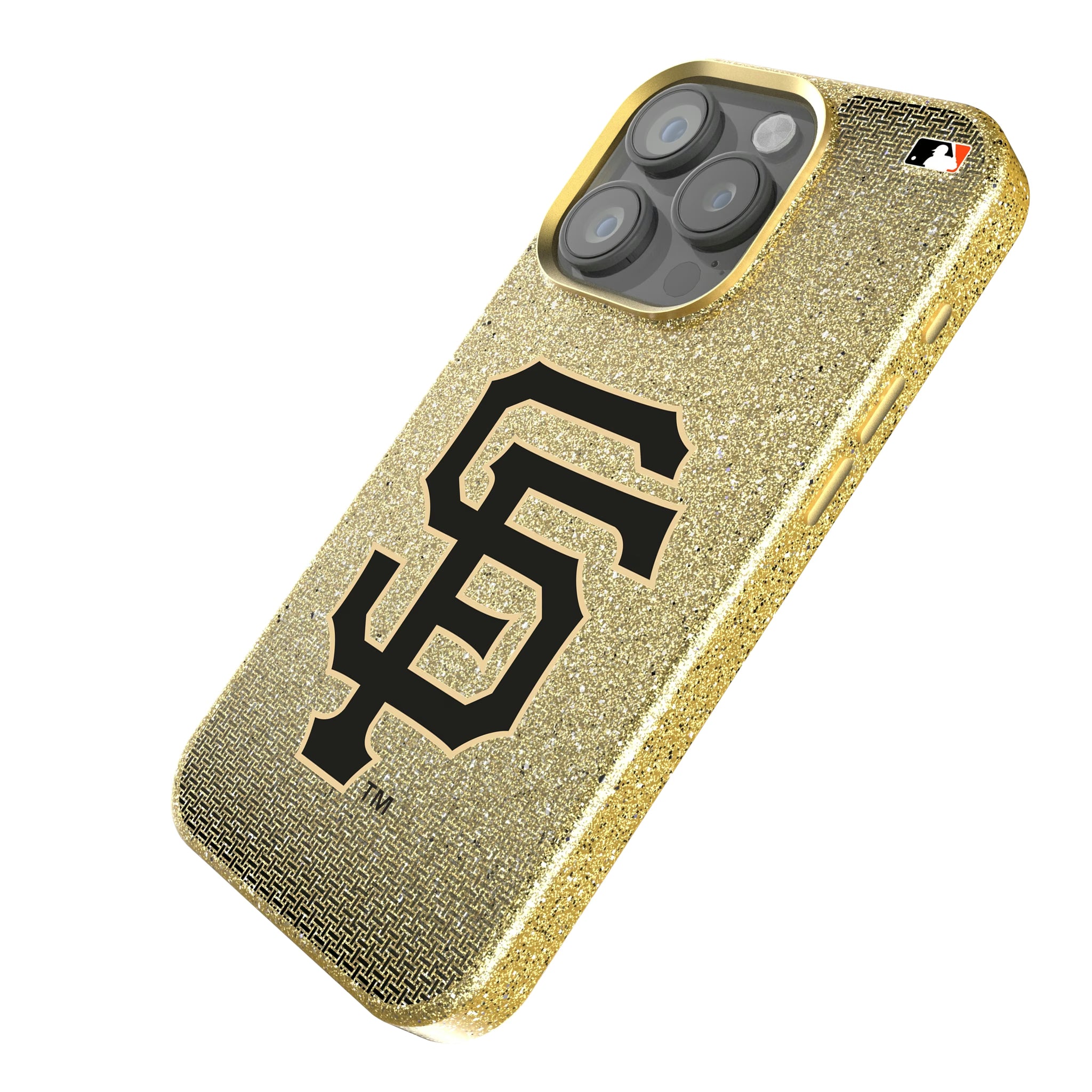 San Francisco Giants Linen iPhone Bling Phone Case for Apple iPhone - Isometric View