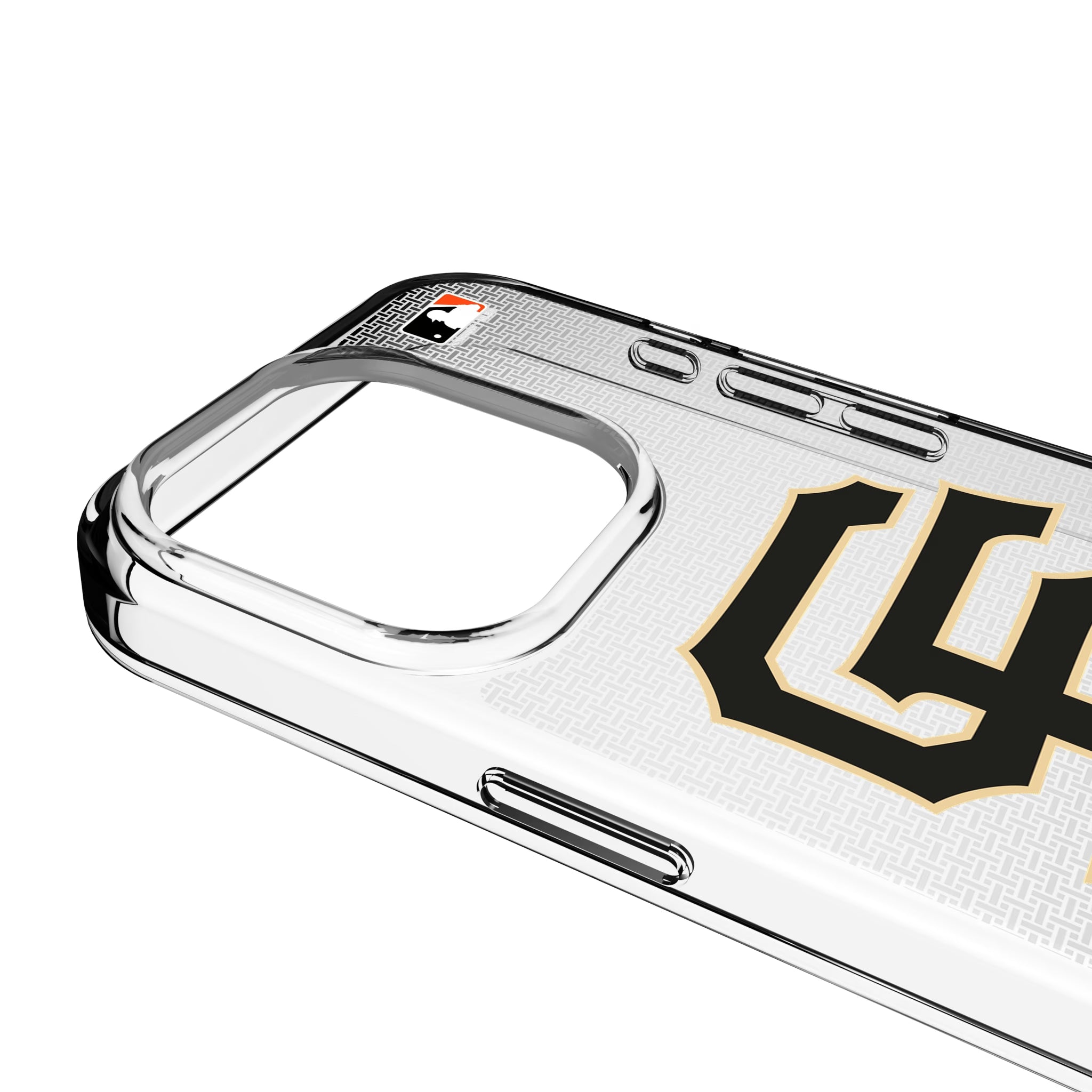 San Francisco Giants Linen iPhone Clear Phone Case for Apple iPhone - Detail