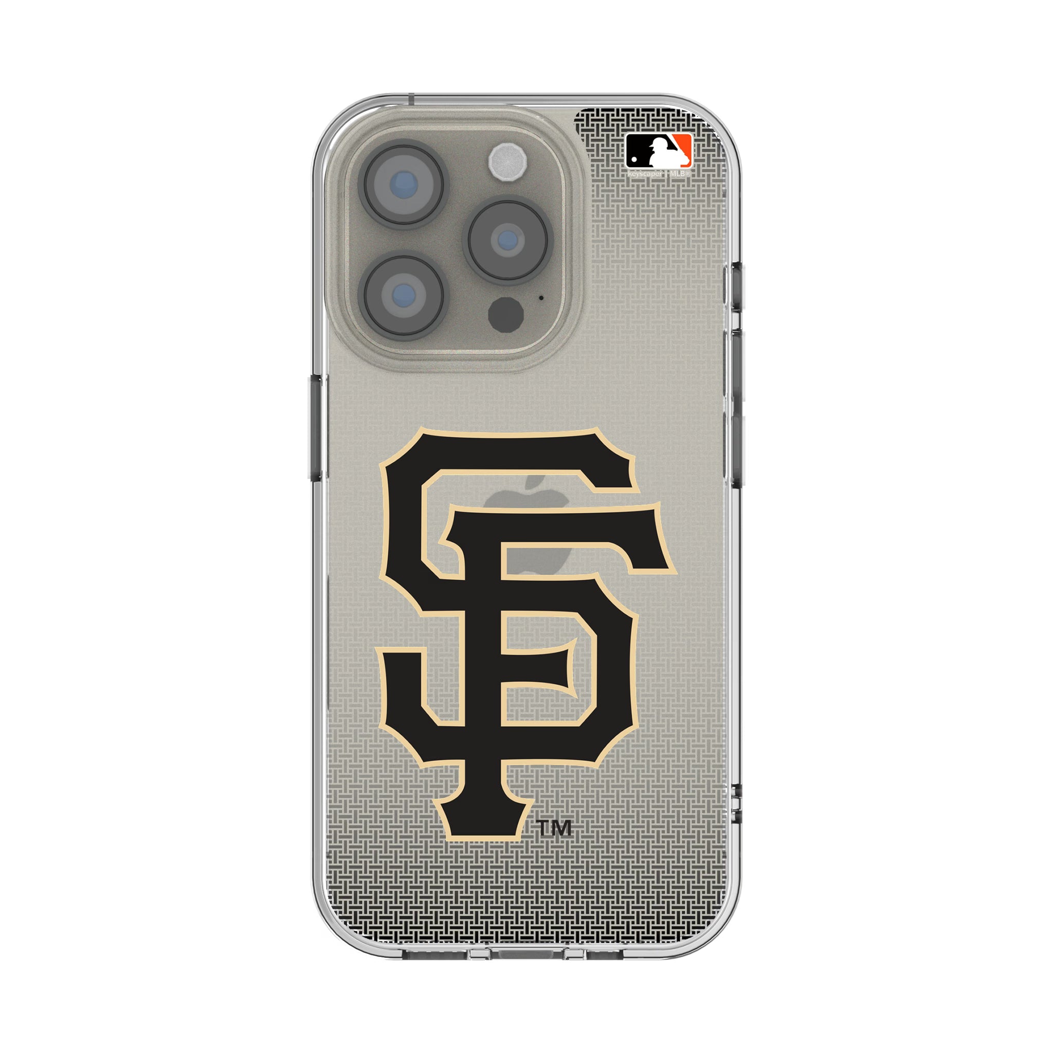 San Francisco Giants Linen iPhone Clear Phone Case for Apple iPhone