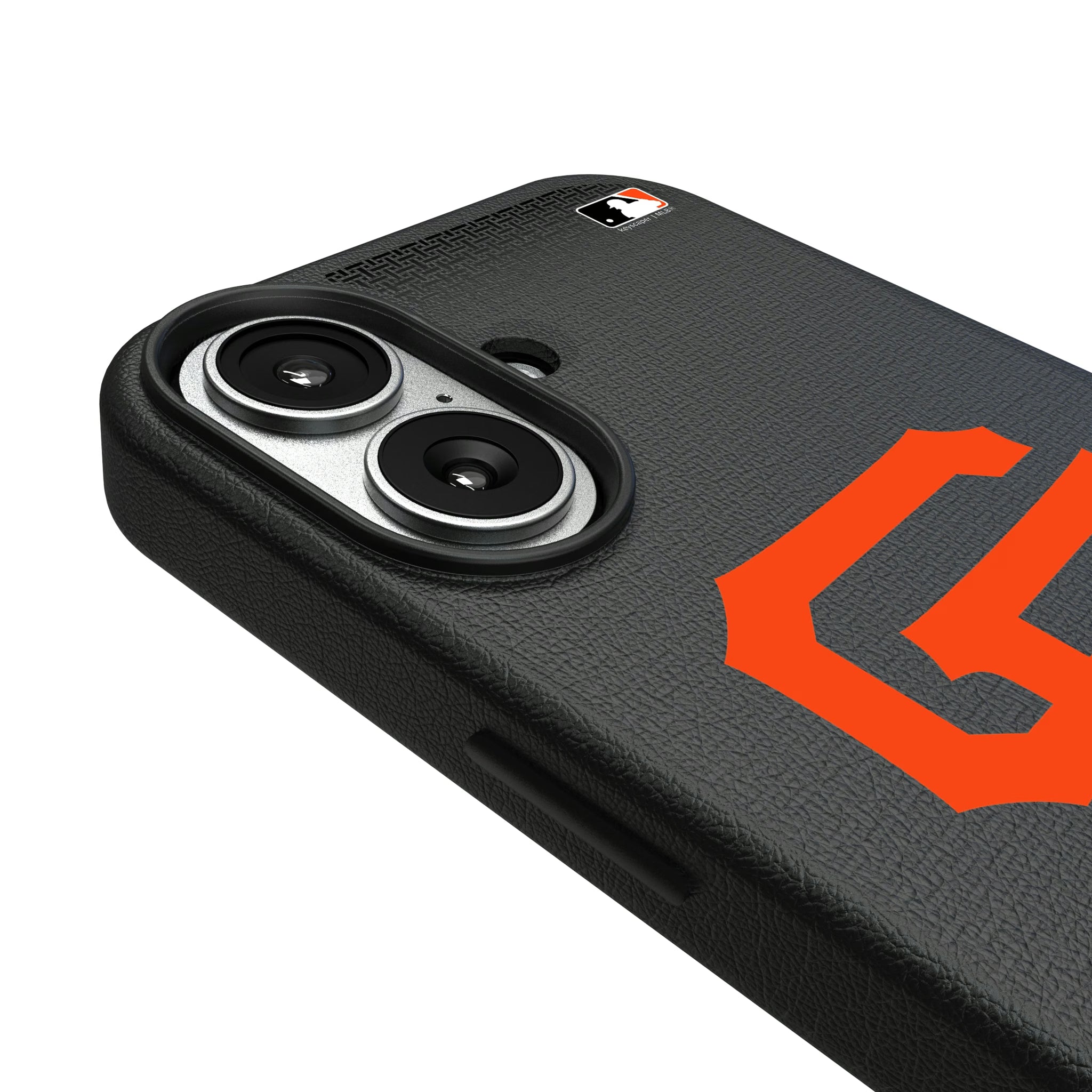 San Francisco Giants Linen iPhone MagSafe Compatible Phone Case for Apple iPhone - Detail#Device_iPhone 17