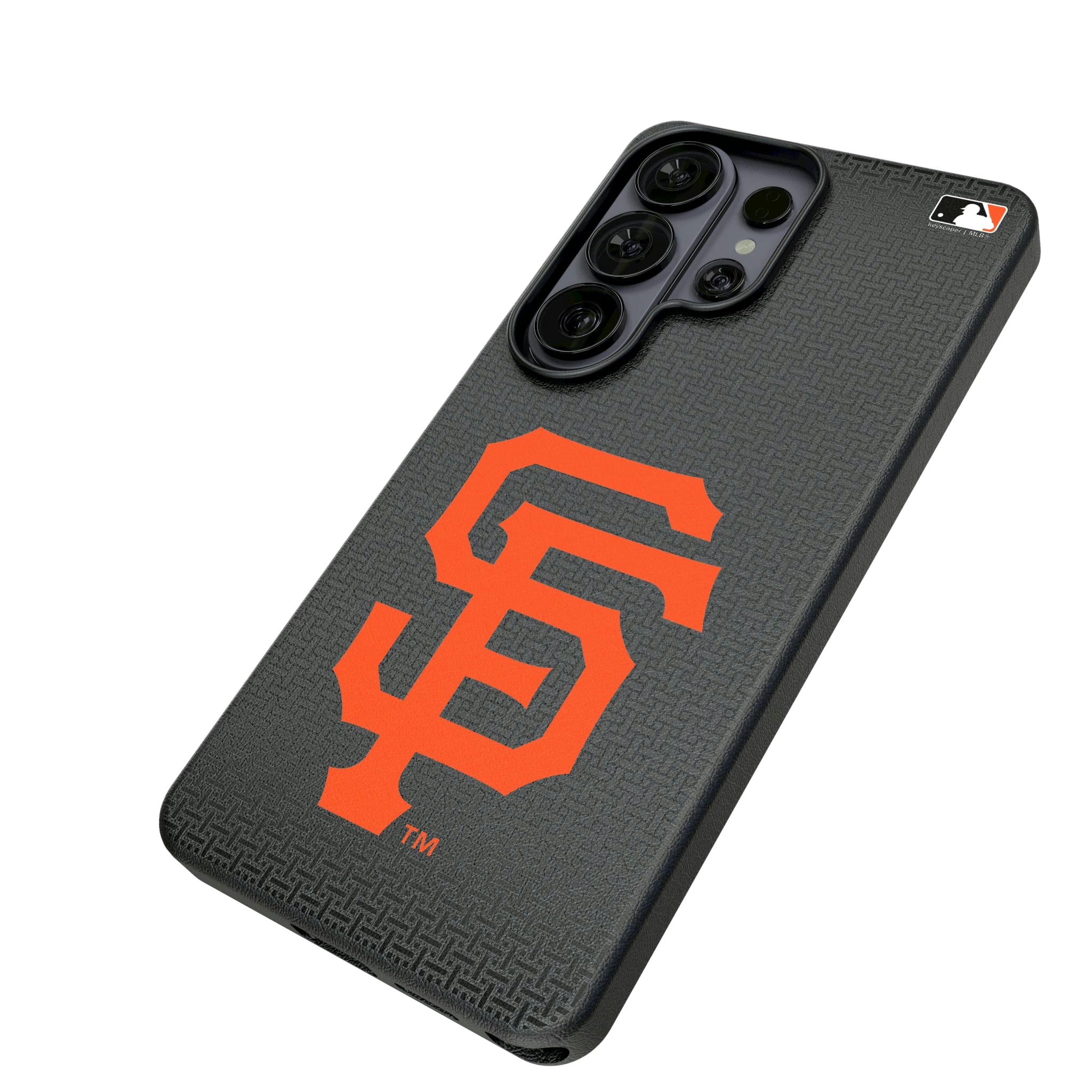 San Francisco Giants Linen Galaxy MagSafe Compatible Phone Case for Samsung Galaxy - Isometric View