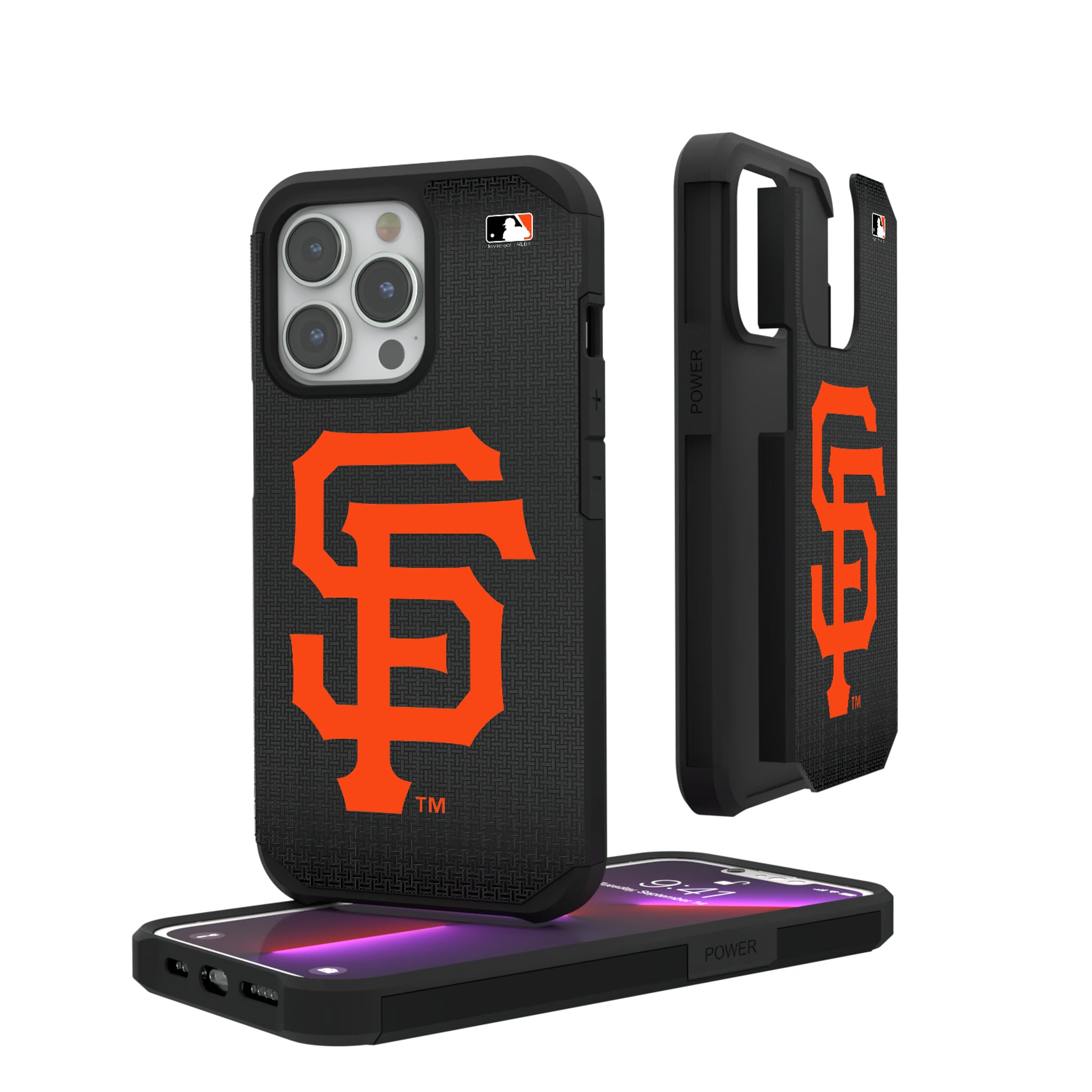 San Francisco Giants Linen iPhone Rugged Phone Case for Apple iPhone#Device_iPhone 13 Pro