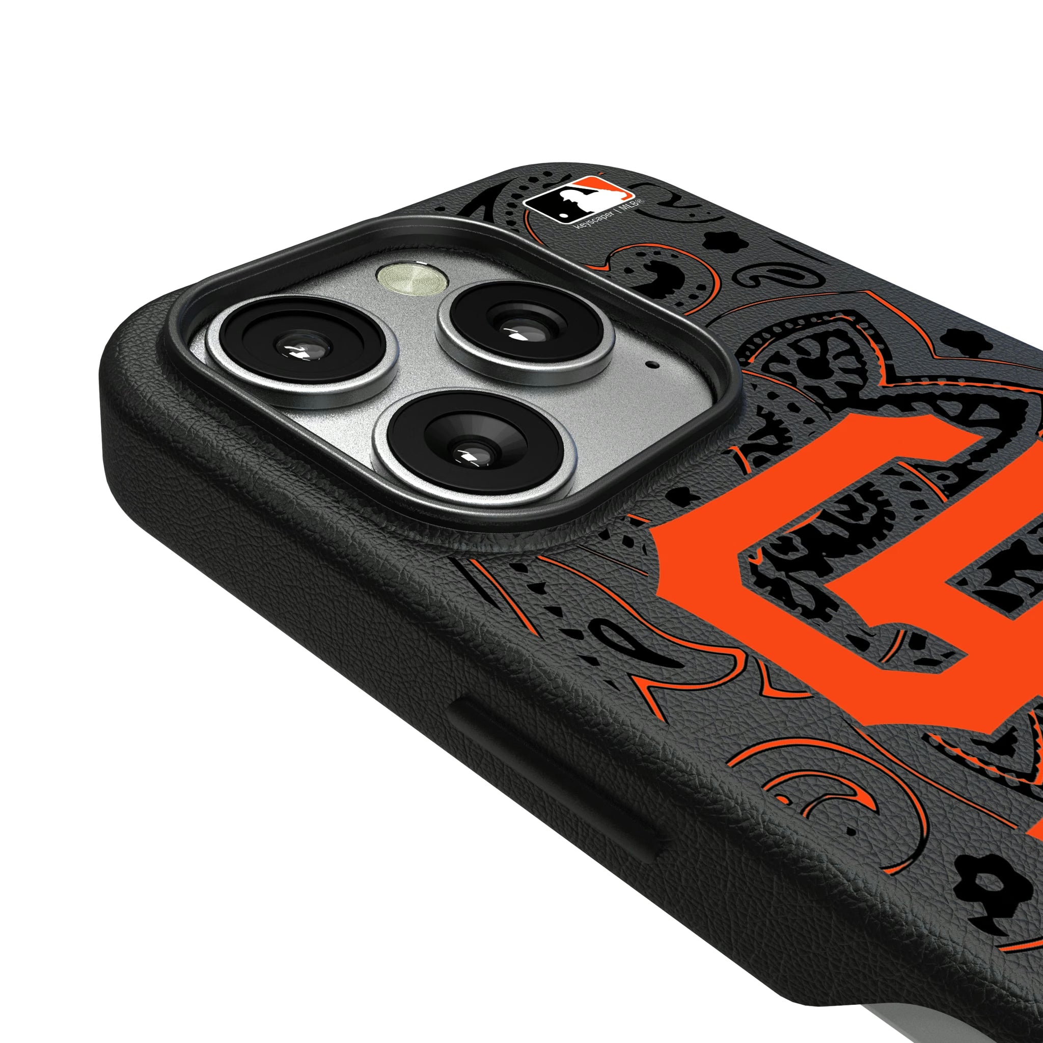 San Francisco Giants Paisley iPhone MagSafe Compatible Phone Case for Apple iPhone - Detail