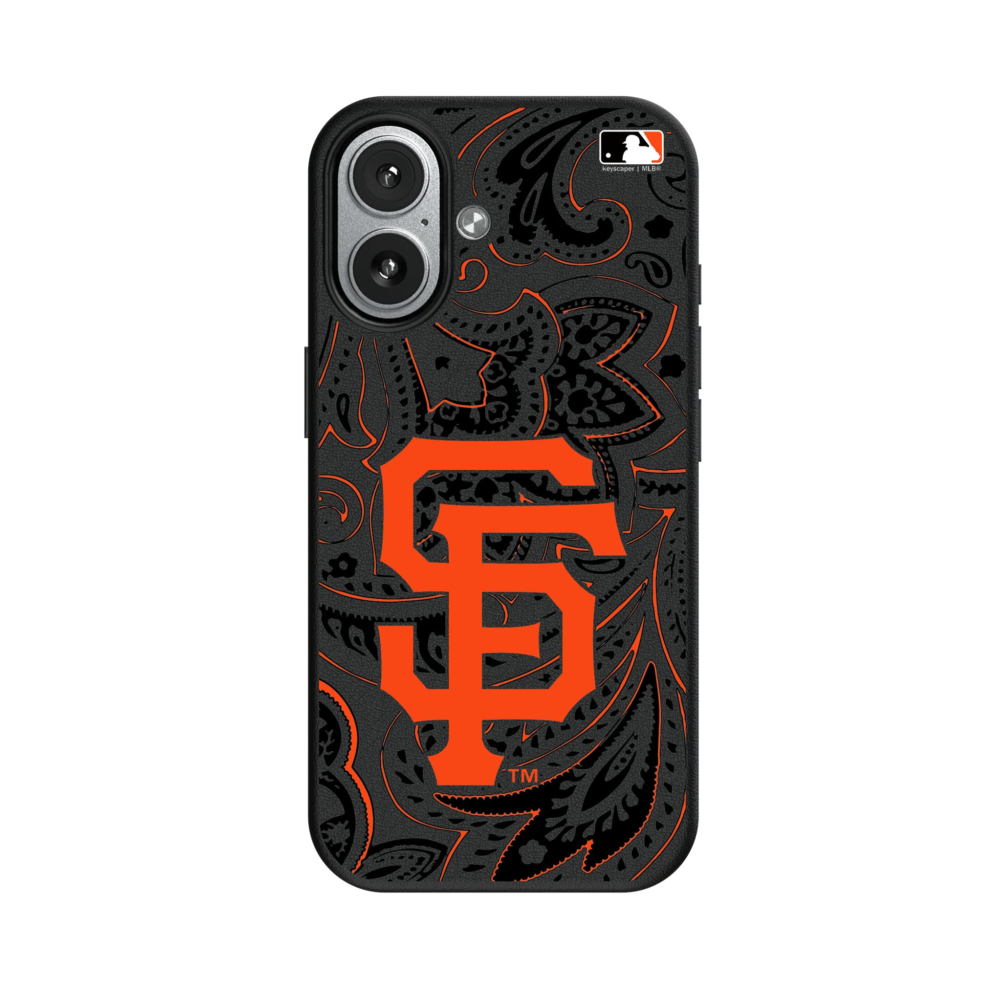 San Francisco Giants Paisley iPhone MagSafe Compatible Phone Case for Apple iPhone#Device_iPhone 17