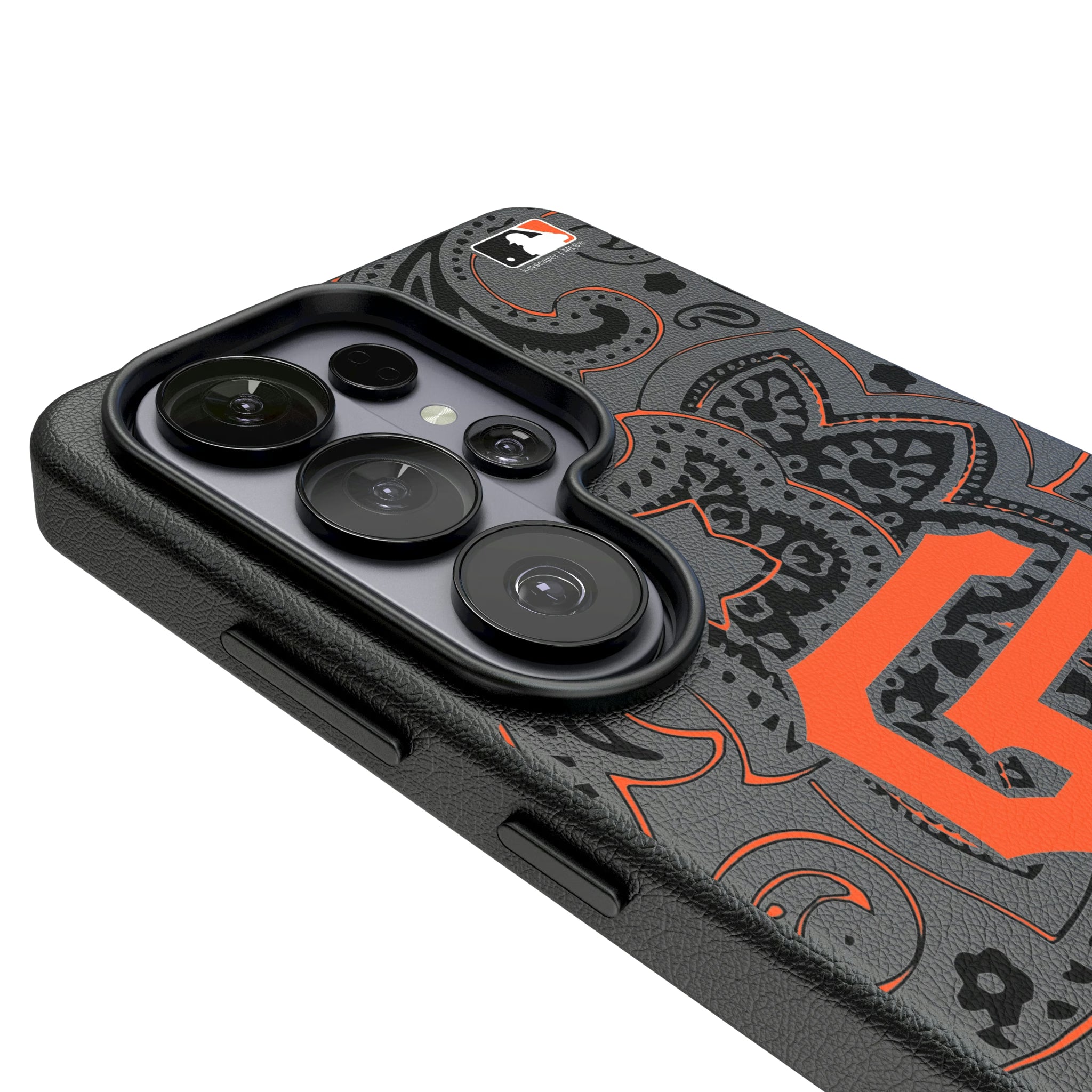 San Francisco Giants Paisley Galaxy MagSafe Compatible Phone Case for Samsung Galaxy - Detail