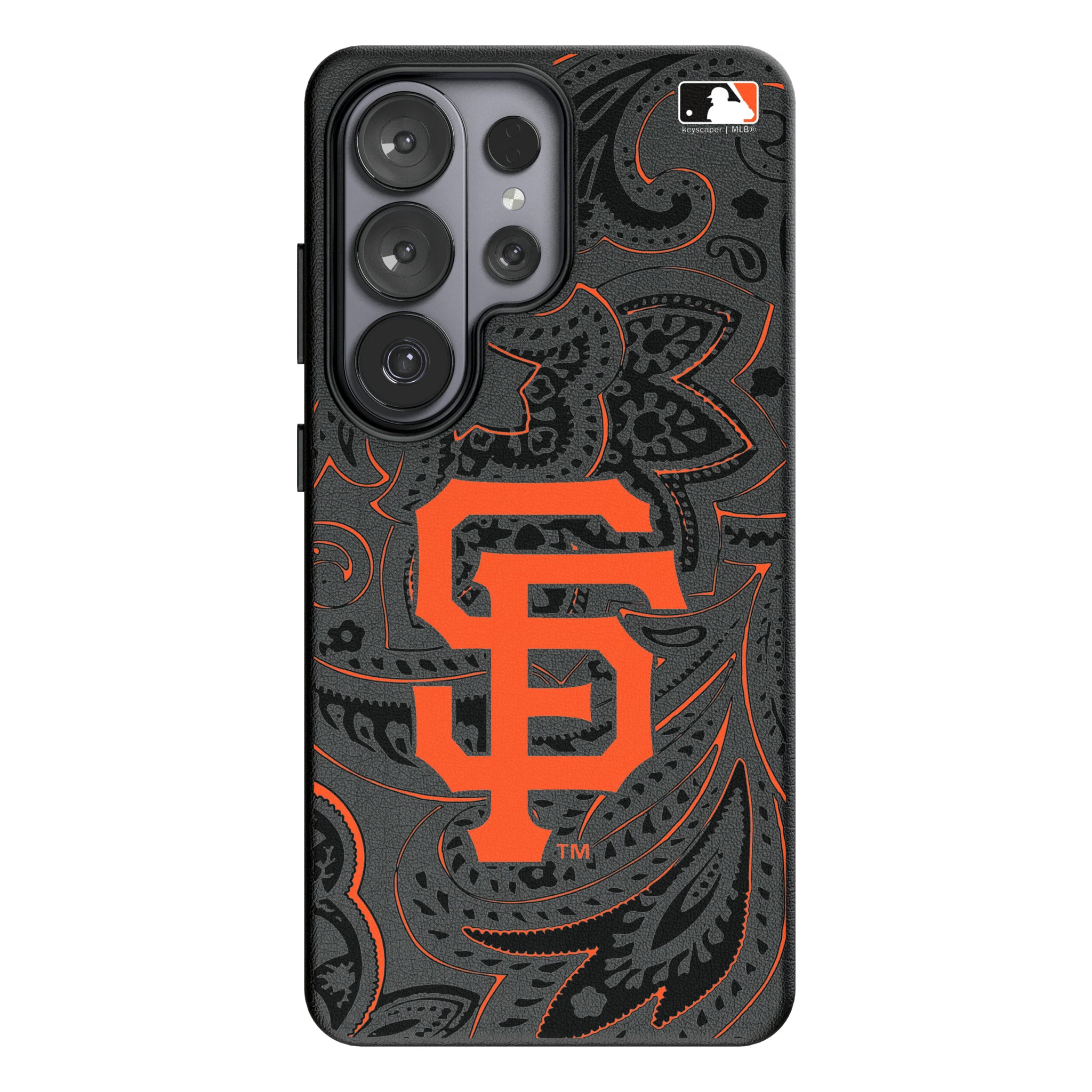 San Francisco Giants Paisley Galaxy MagSafe Compatible Phone Case for Samsung Galaxy