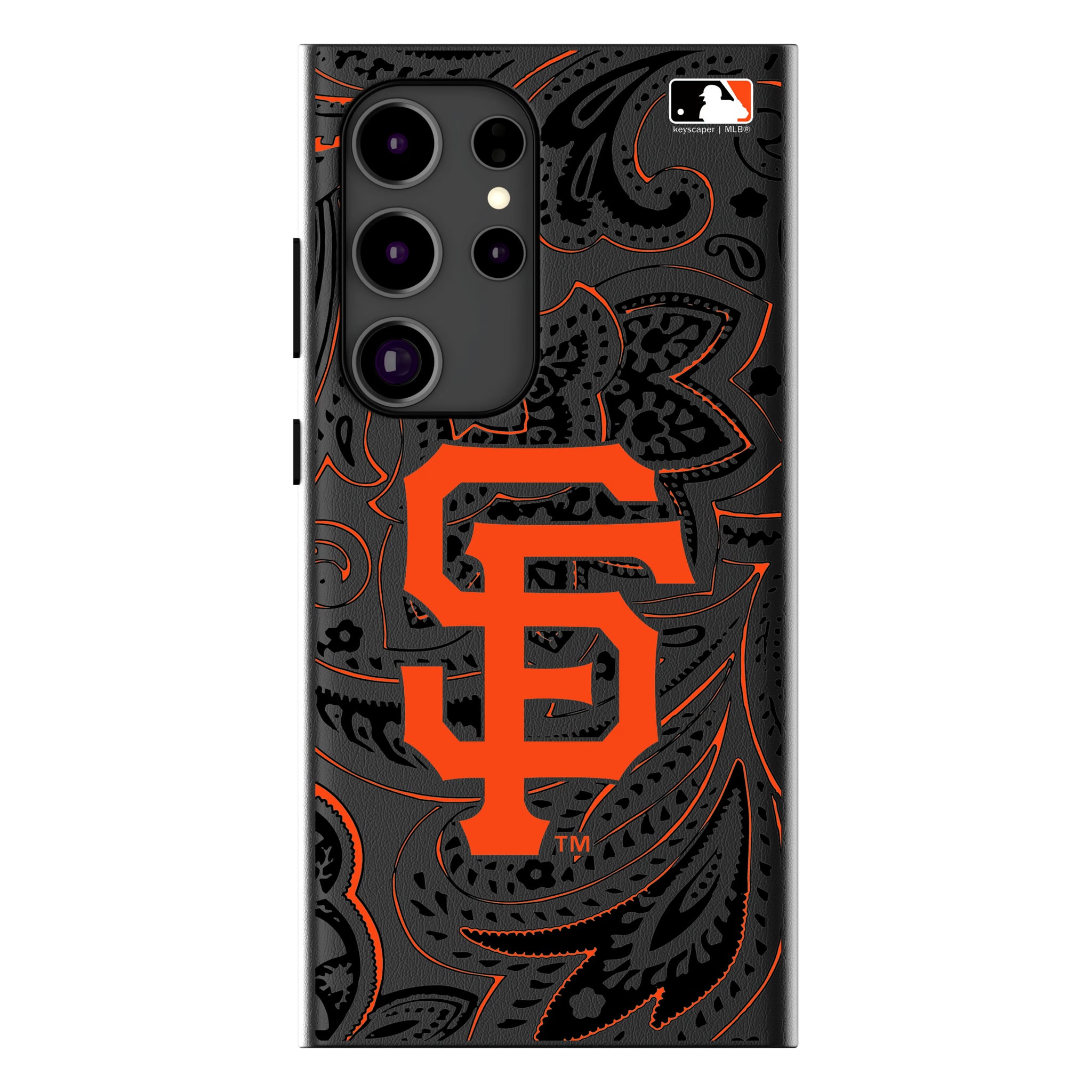 San Francisco Giants Paisley Galaxy MagSafe Compatible Phone Case for Samsung Galaxy