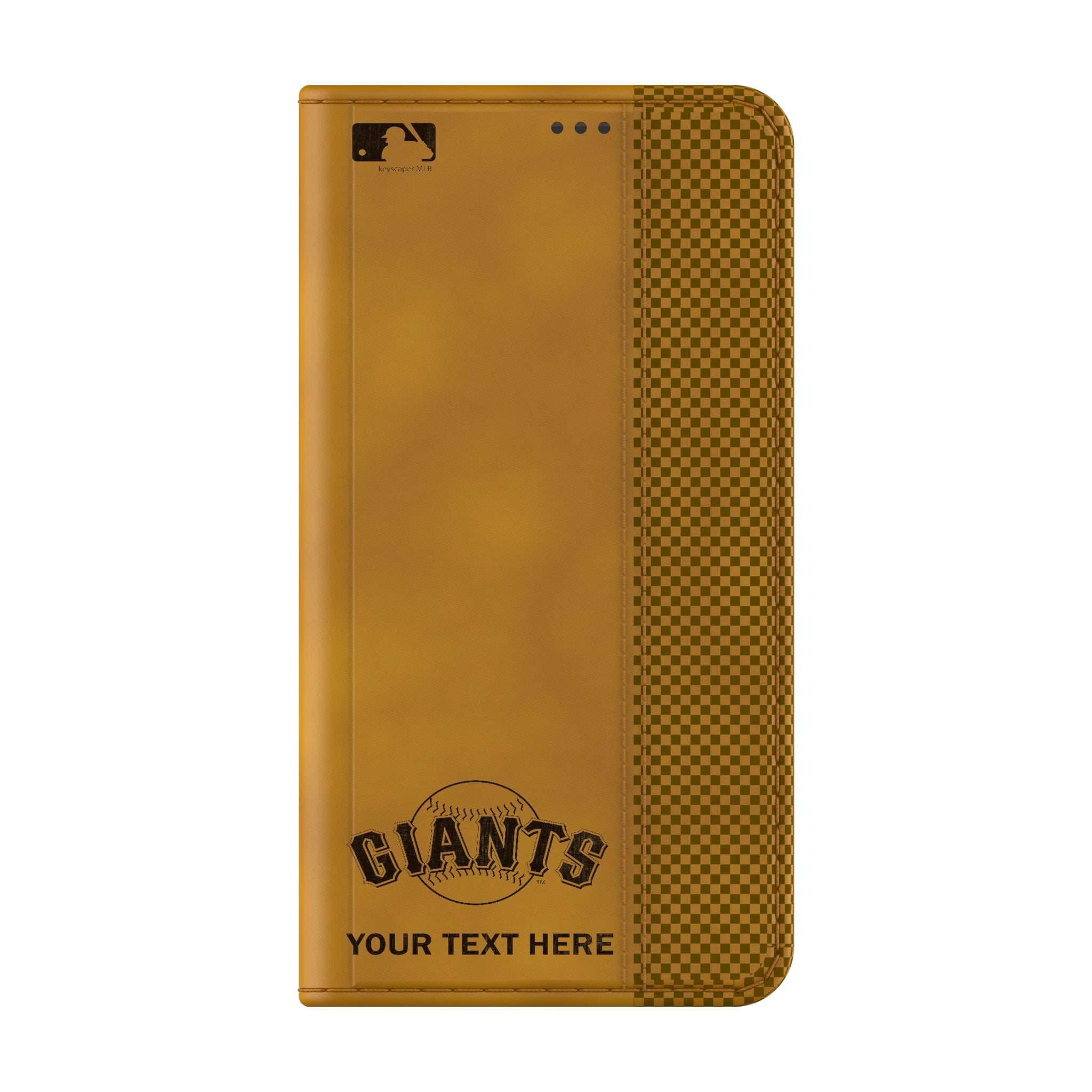 San Francisco Giants Personalized Burn Galaxy Folio Phone Case for Samsung Galaxy