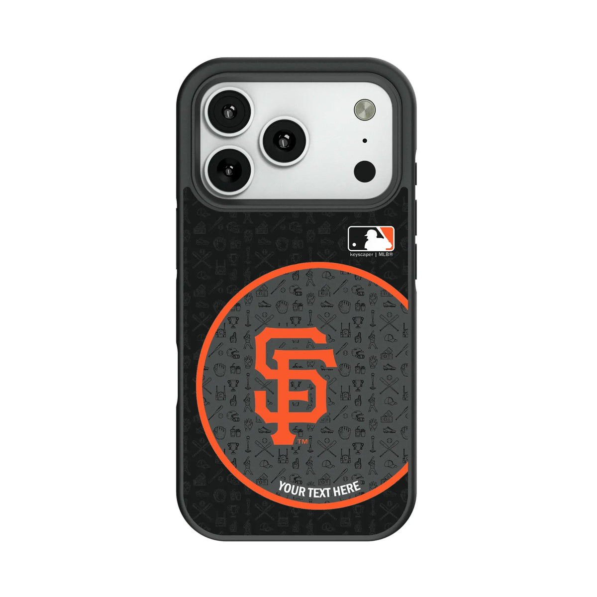 San Francisco Giants Personalized Circle Bump Phone Case for Apple iPhone