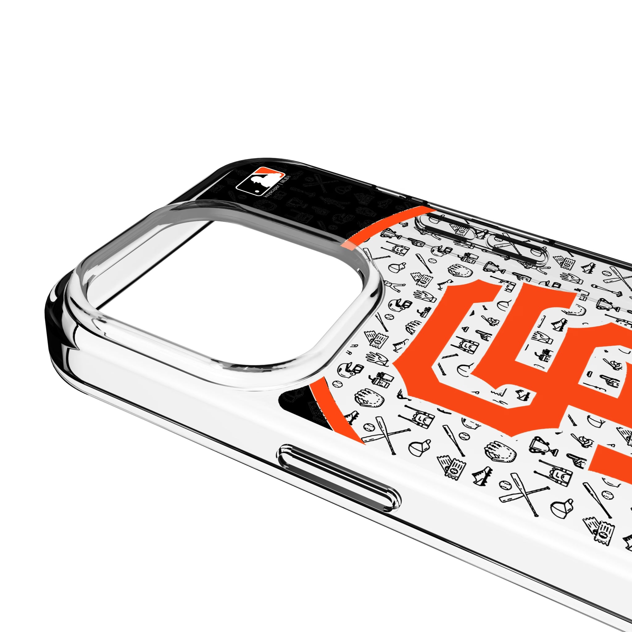 San Francisco Giants Personalized Circle iPhone Clear Phone Case for Apple iPhone - Detail