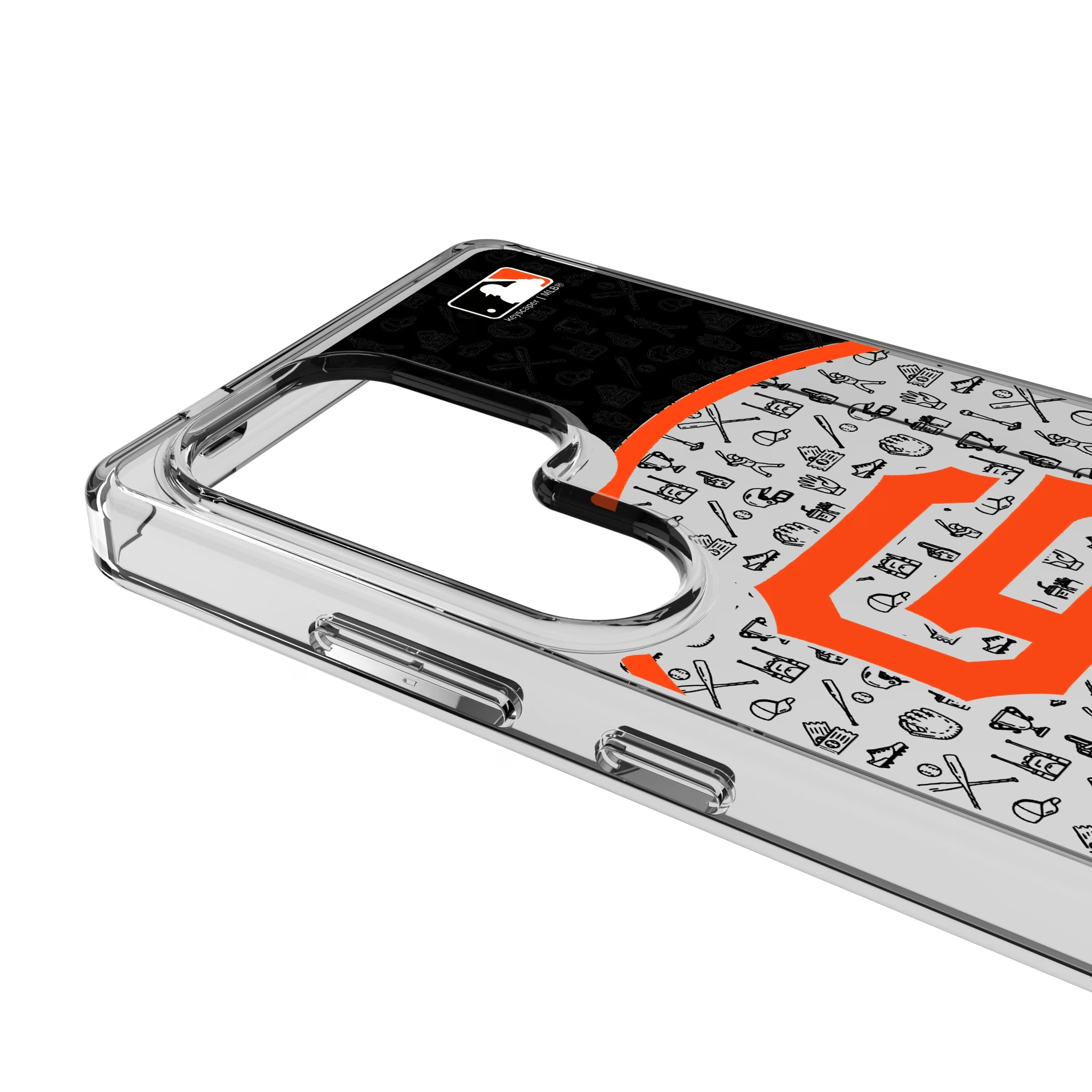 San Francisco Giants Personalized Circle Galaxy Clear Phone Case for Samsung Galaxy - Detail