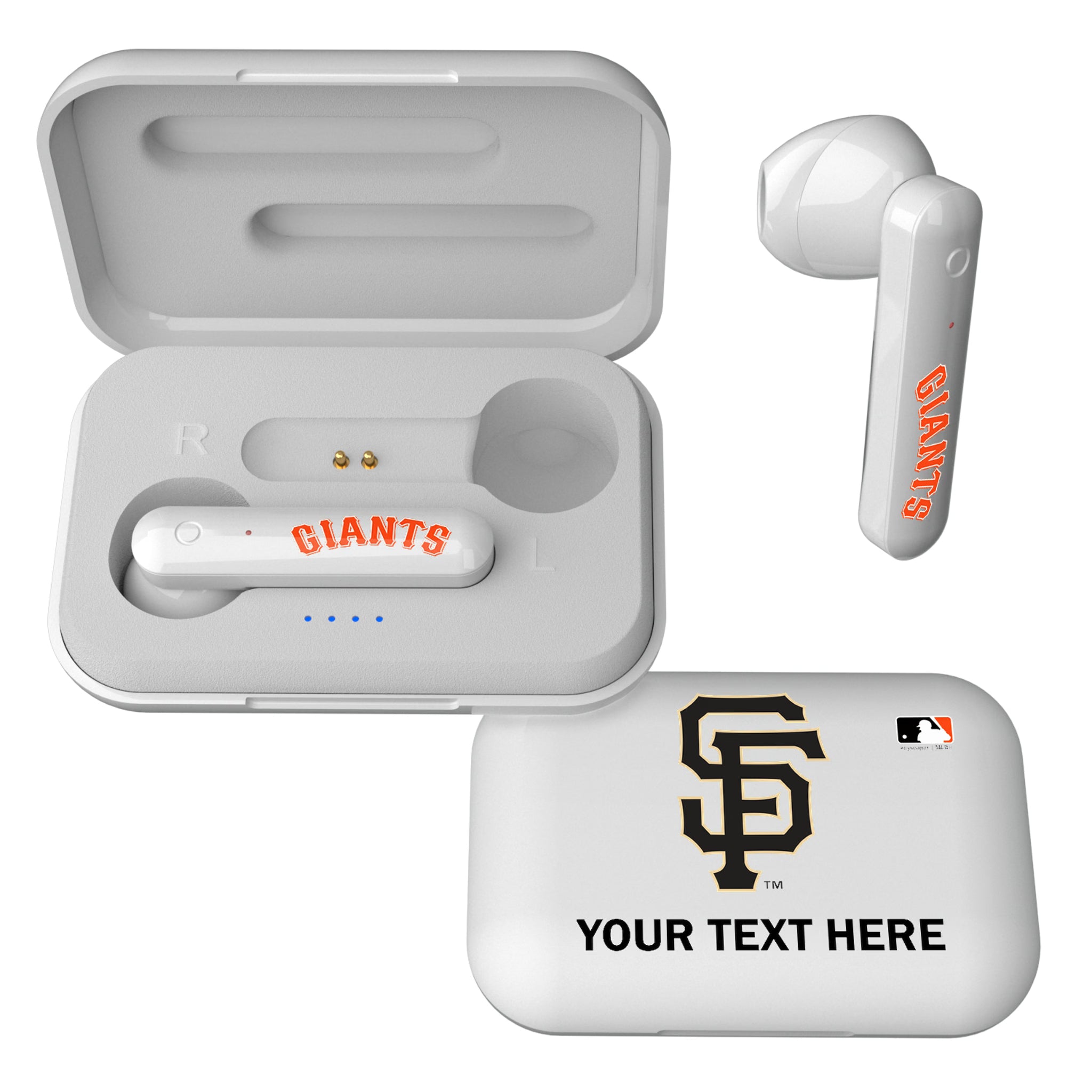San Francisco Giants Personalized Insignia Wireless TWS Earbuds