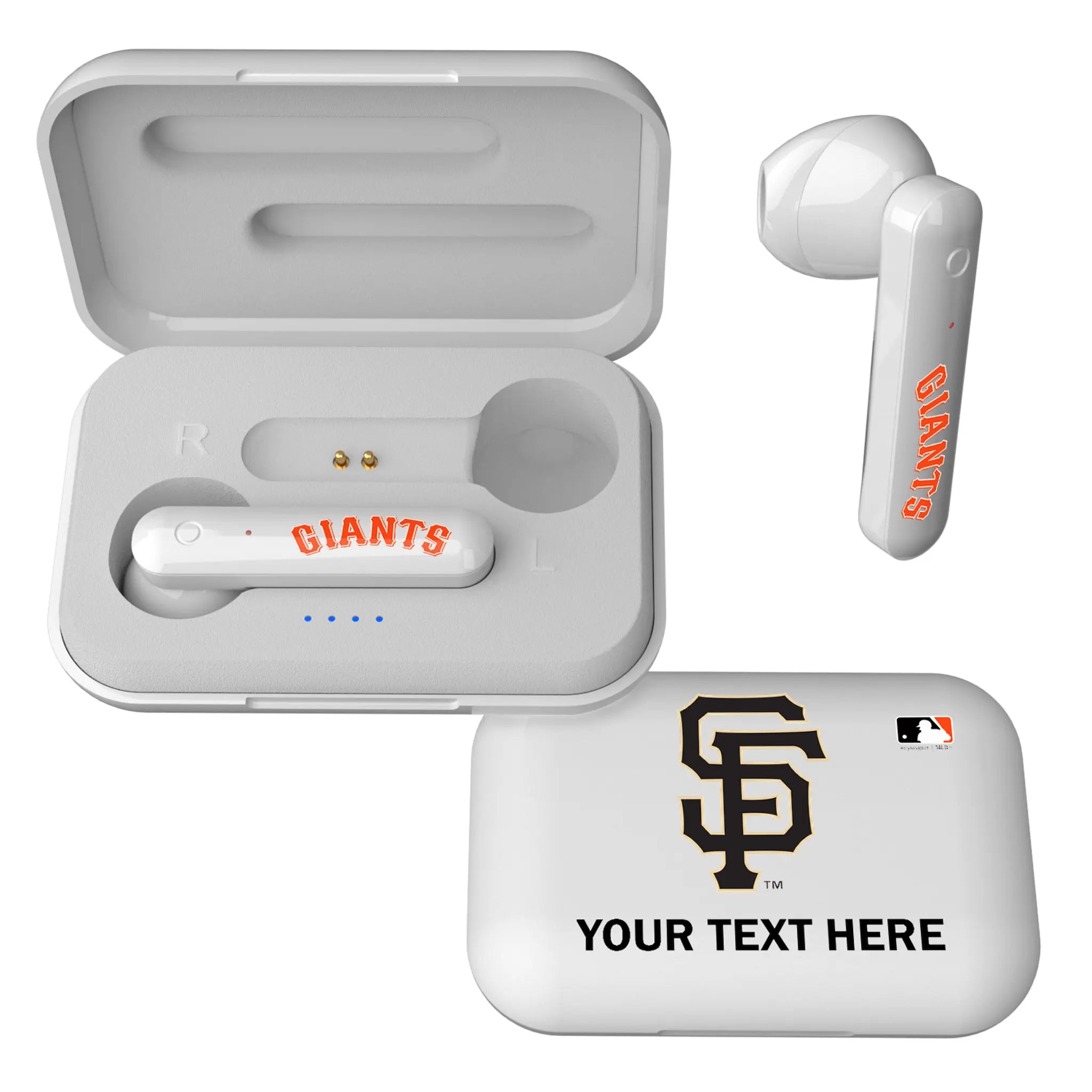 San Francisco Giants Personalized Insignia Wireless TWS Earbuds
